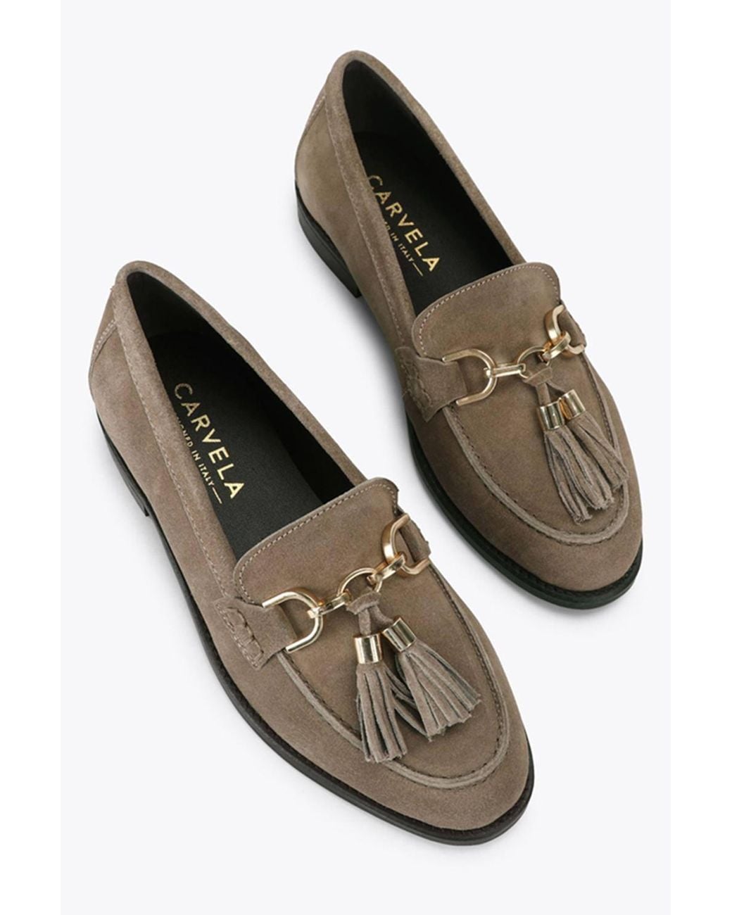 Carvela Kurt Geiger Brown 'Loretta' Suede Flats
