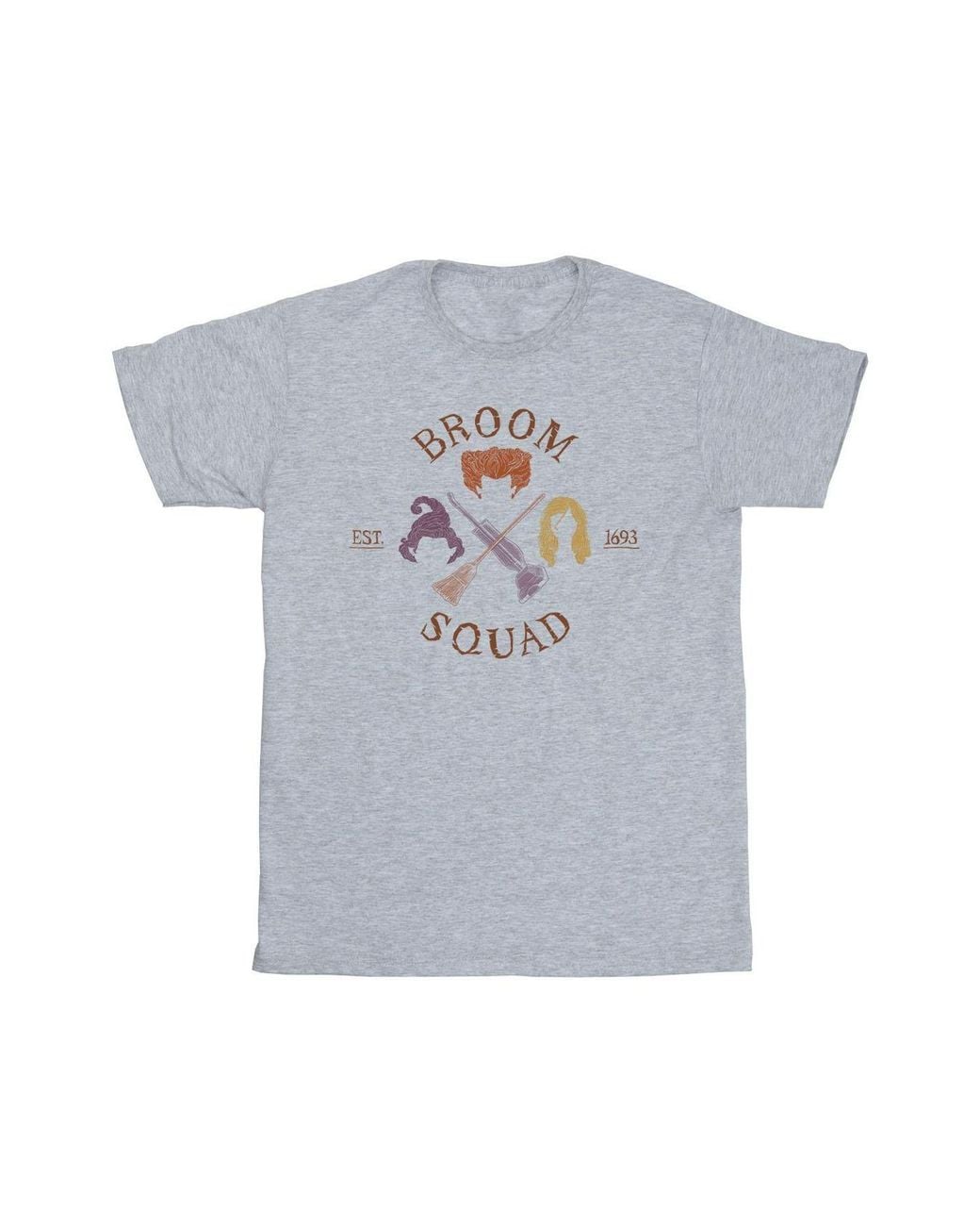 Disney White Hocus Pocus Broom Squad 93 T-Shirt for men