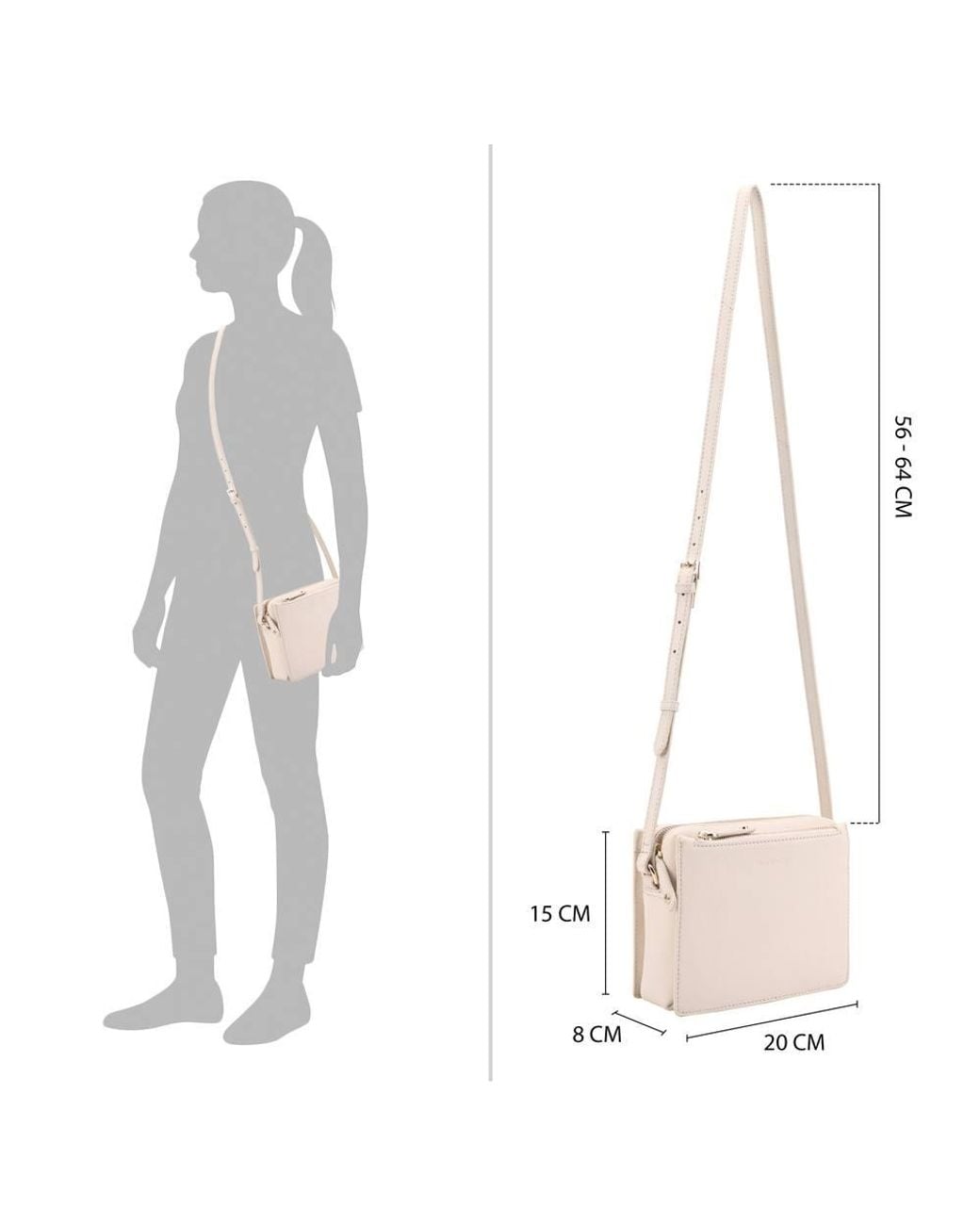 Paul Costelloe Natural Thaya Leather Cross Body Bag