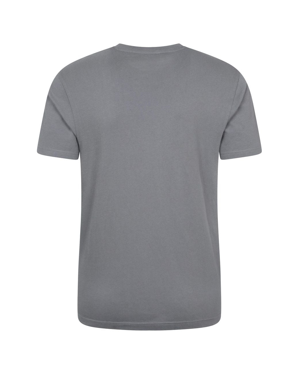 Mountain Warehouse Gray 'Great British Weather' Regular Fit Summer T-Shirt for men