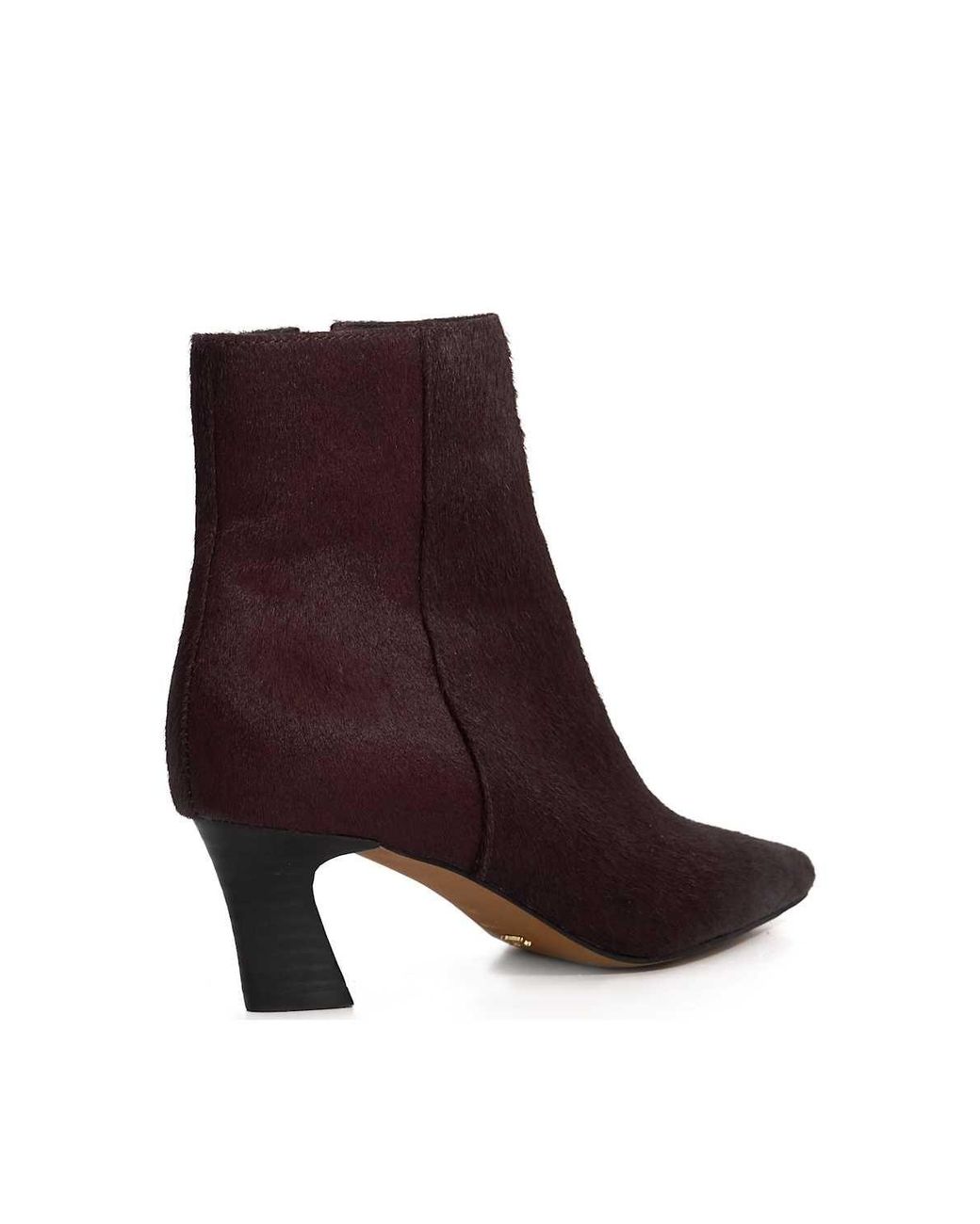 Dune Brown 'Overly' Leather Ankle Boots
