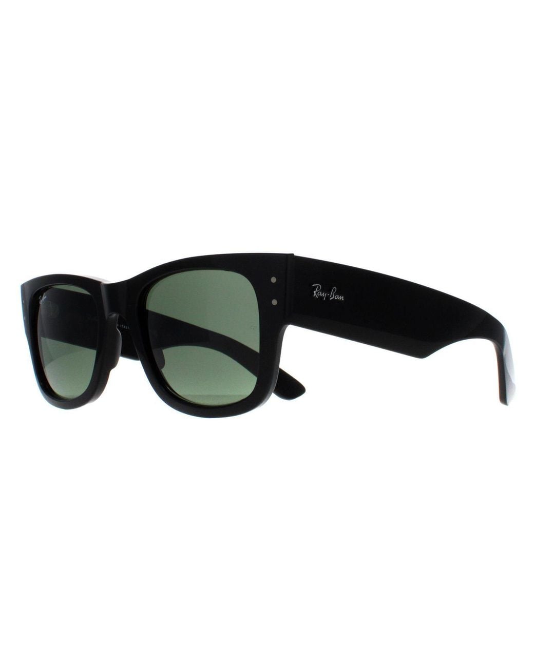 Ray-Ban Green Square Polished Rb0840S Mega Wayfarer for men