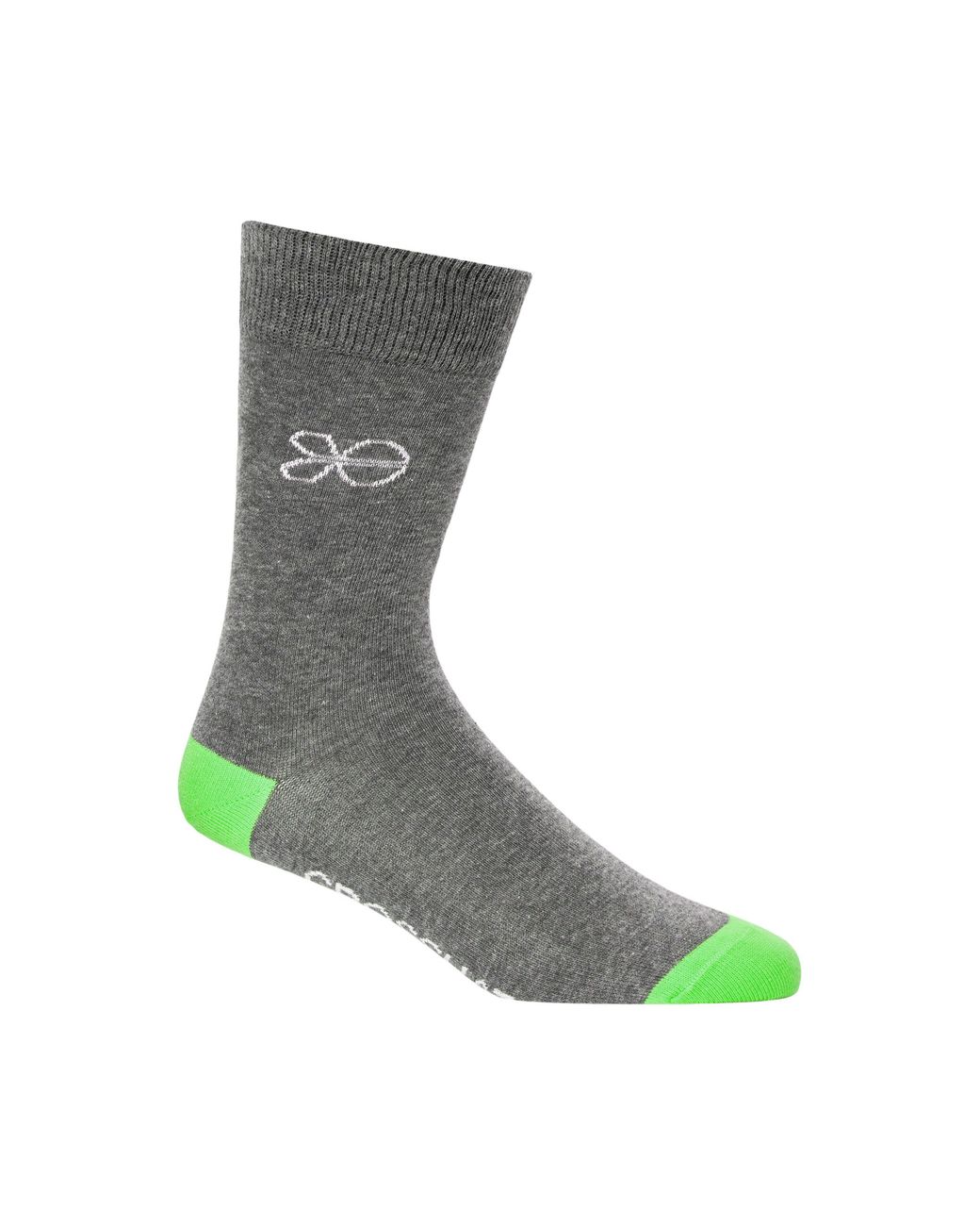 Crosshatch White Posical Socks 5 Pack for men