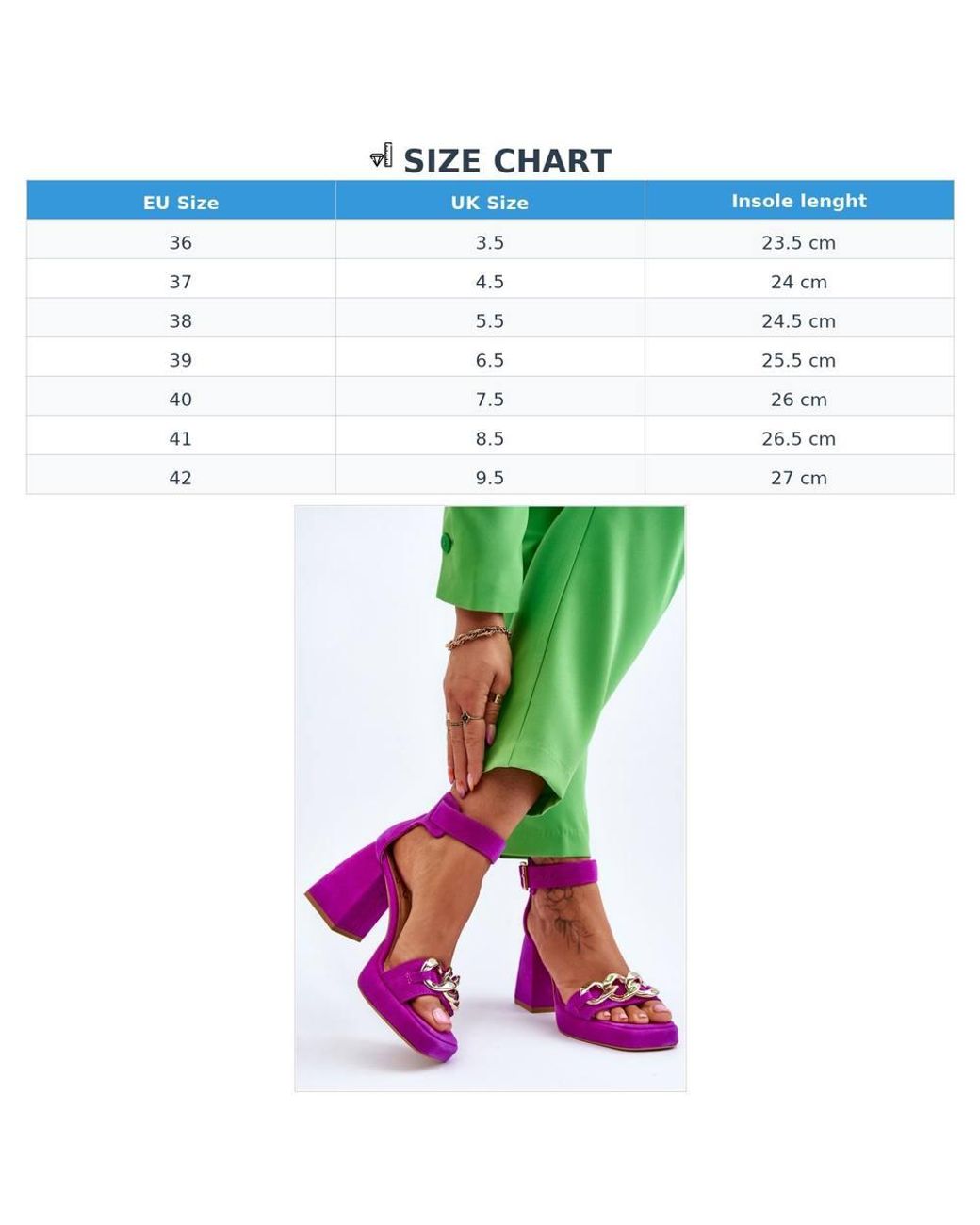 Love Lace Green Padded Platform Heeled Sandals With Buckle