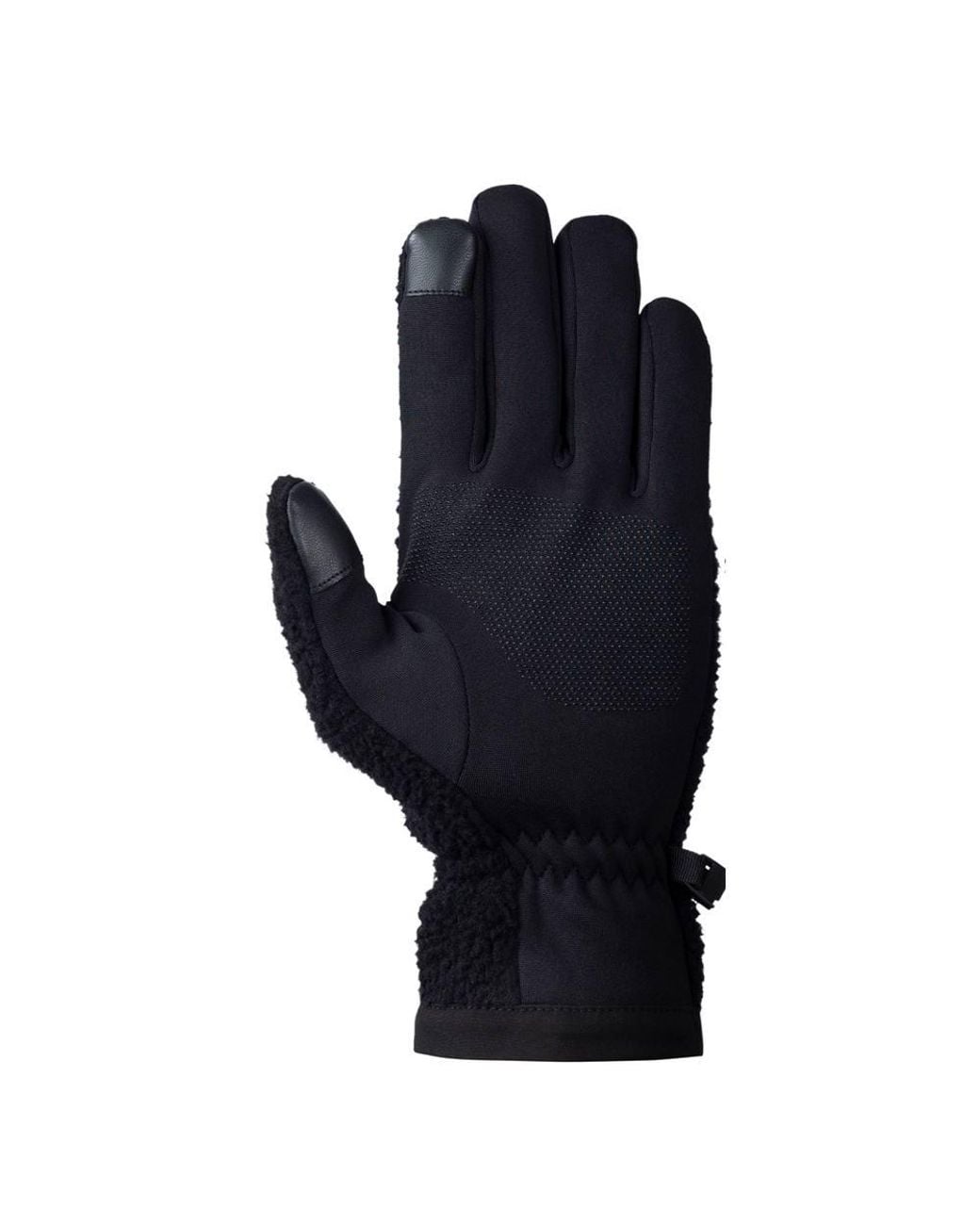 Trespass Blue Ainslee Sherpa Fleece Gloves for men