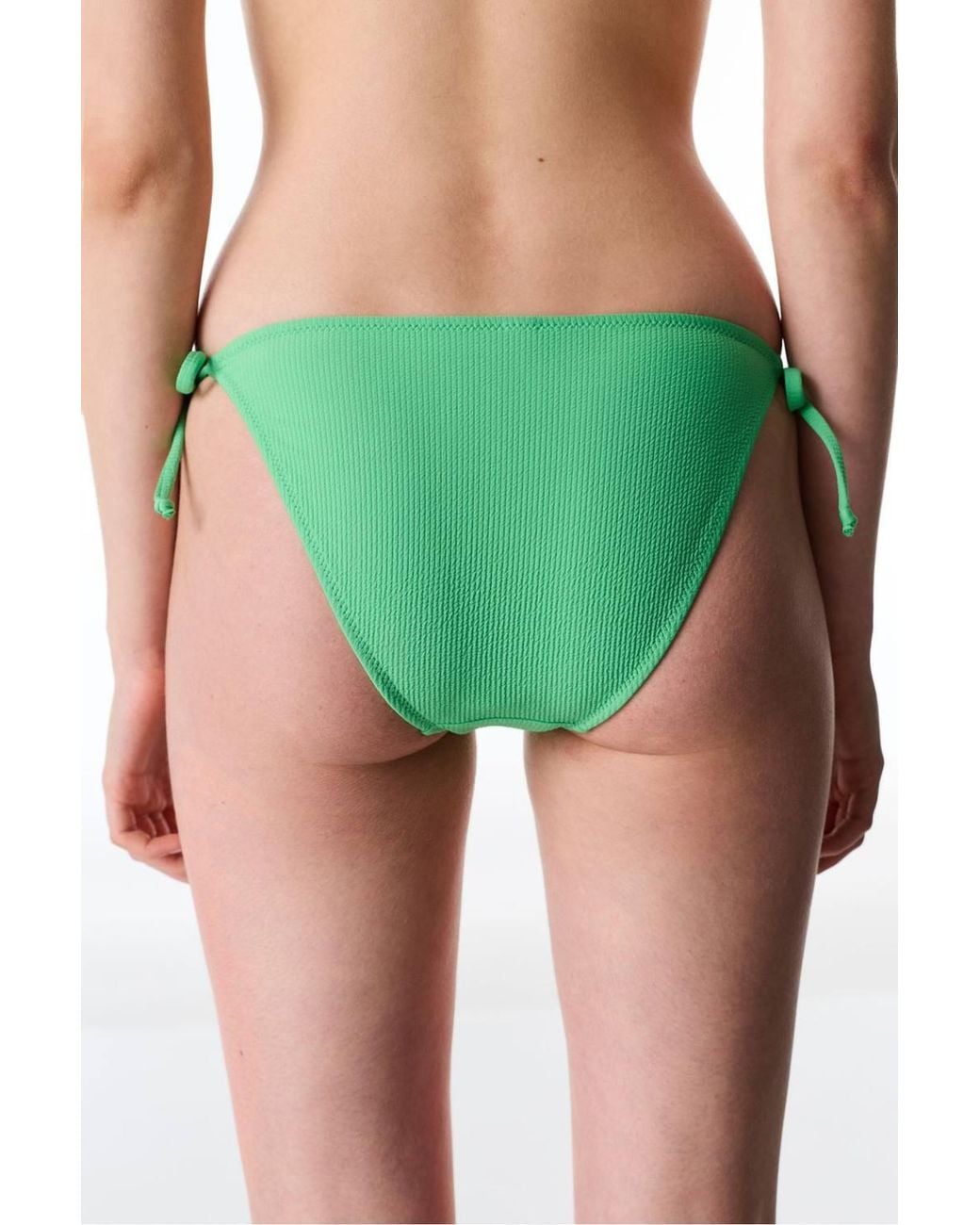 Penti Green Aida Textured Mid-Waist Bikini Bottom