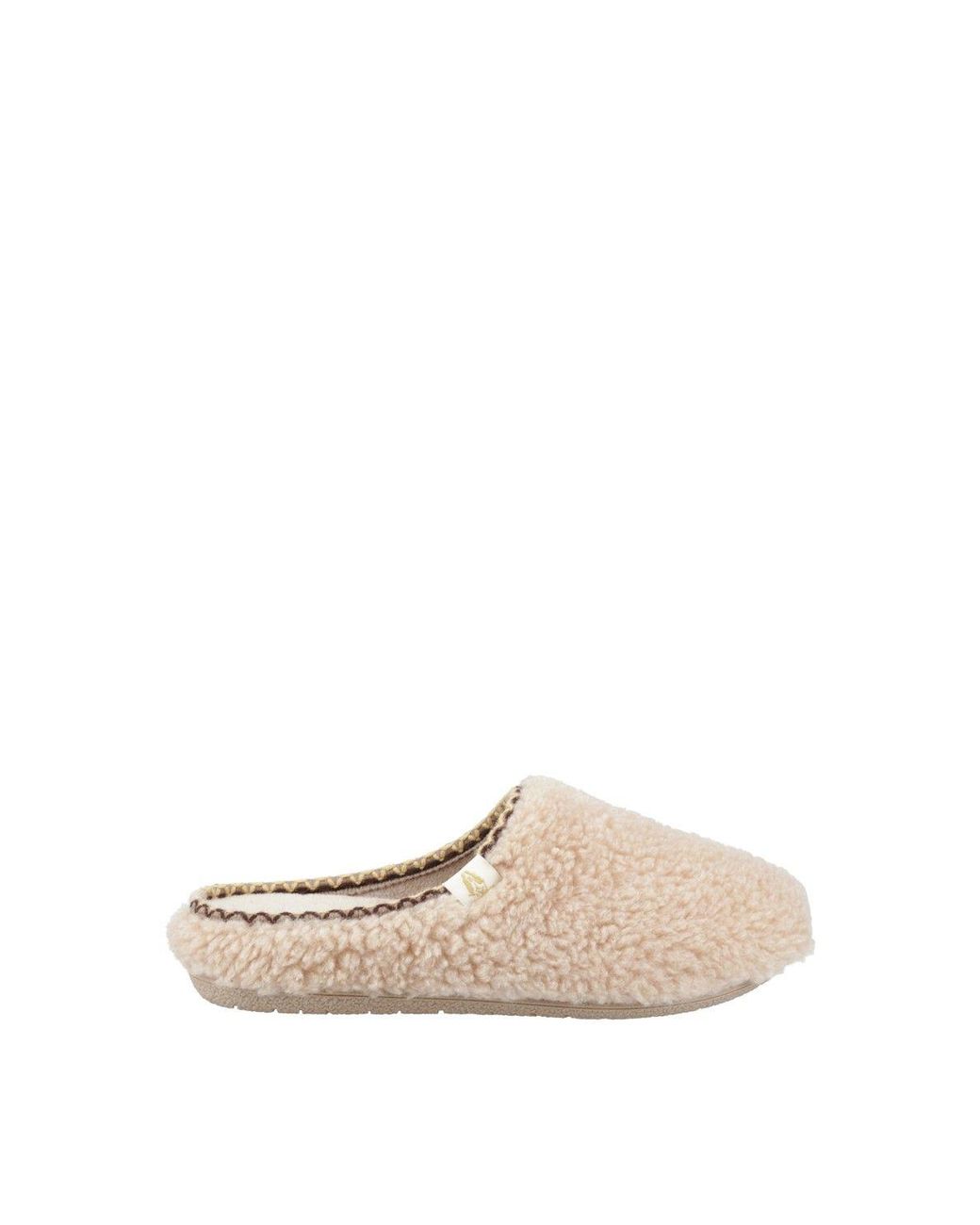 Hush Puppies Natural Good Teddy Mule Slipper