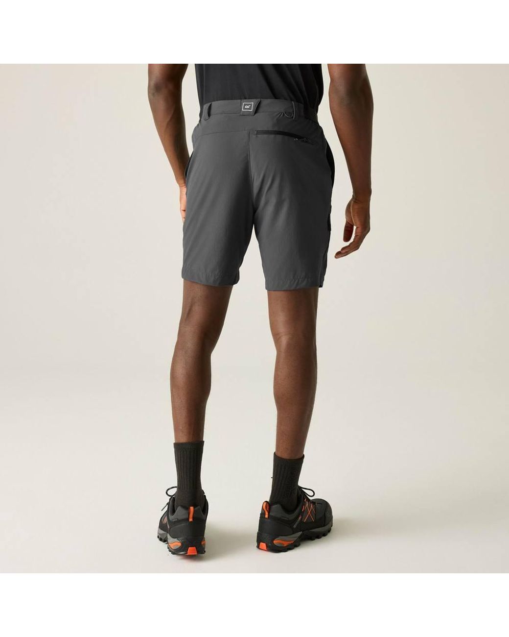 Regatta Black Anti-Insect Travel Light Shorts for men