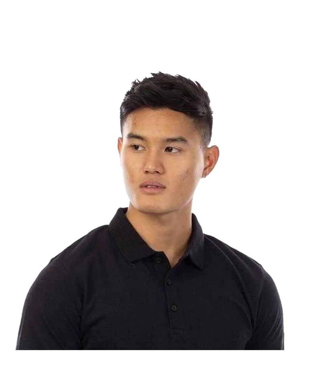 Peter Werth Black Albery Polo Shirt for men