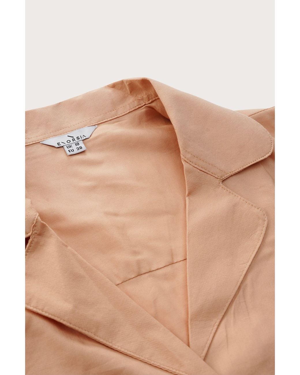 Enorsia Brown Soft Touch Button Through Shirt & Trouser Pyjama Set