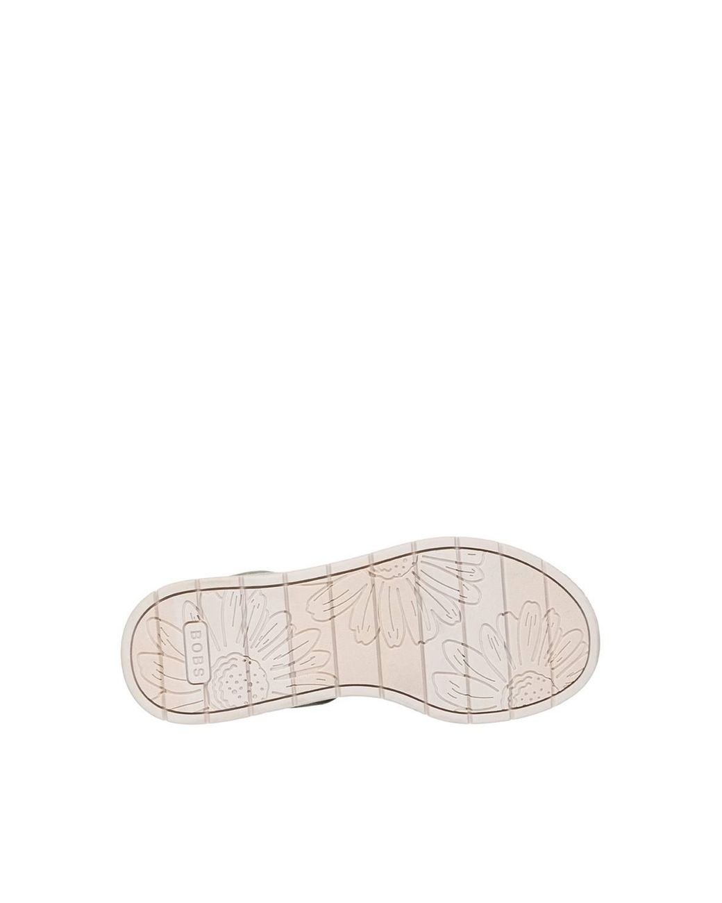 Skechers Green Bobs Sun Ray Slip-Ins Padded Vamp Quarter Strap Sandal