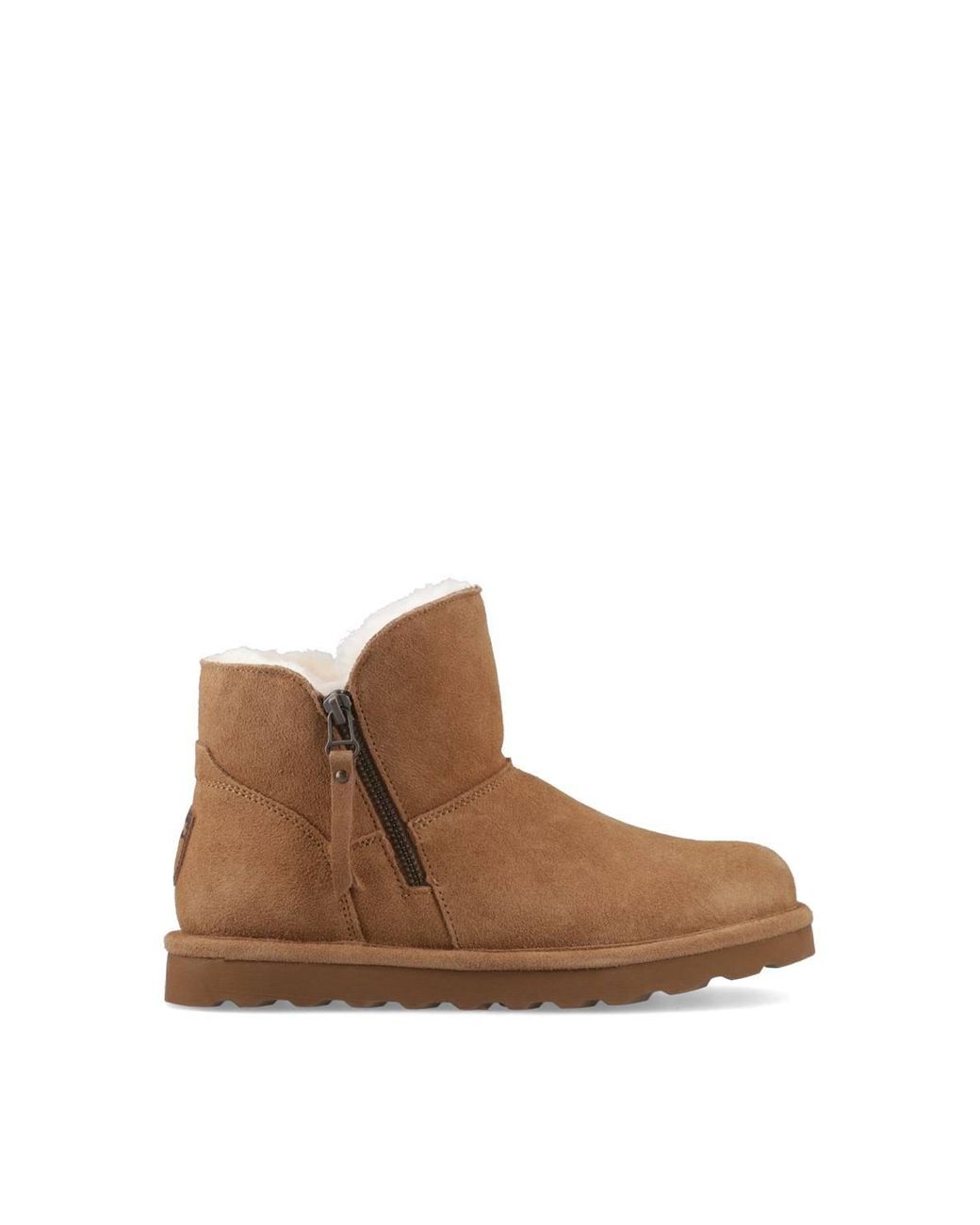 BEARPAW Brown Magnolia Ankle Boot