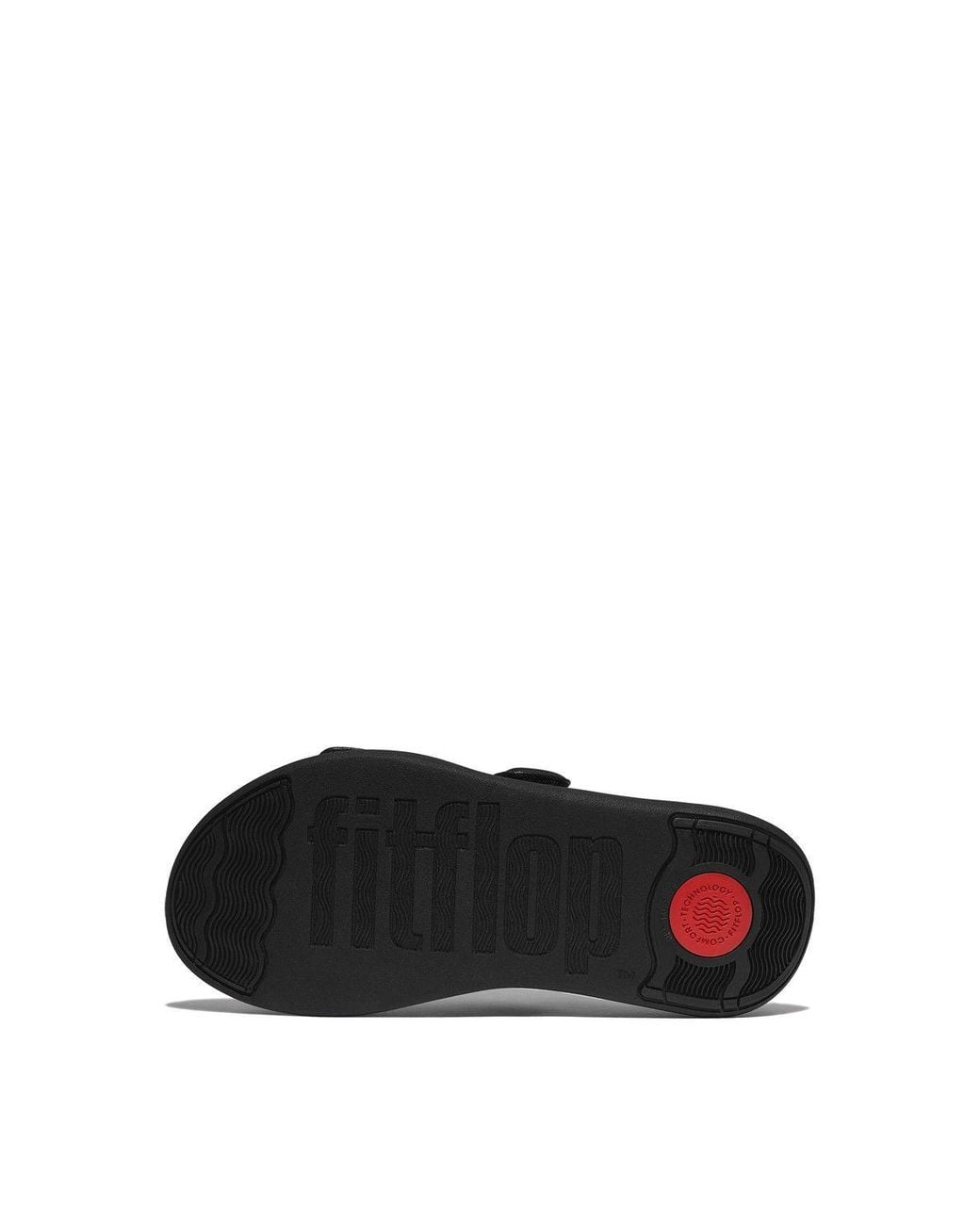 Fitflop Black F-Mode Go Sandals