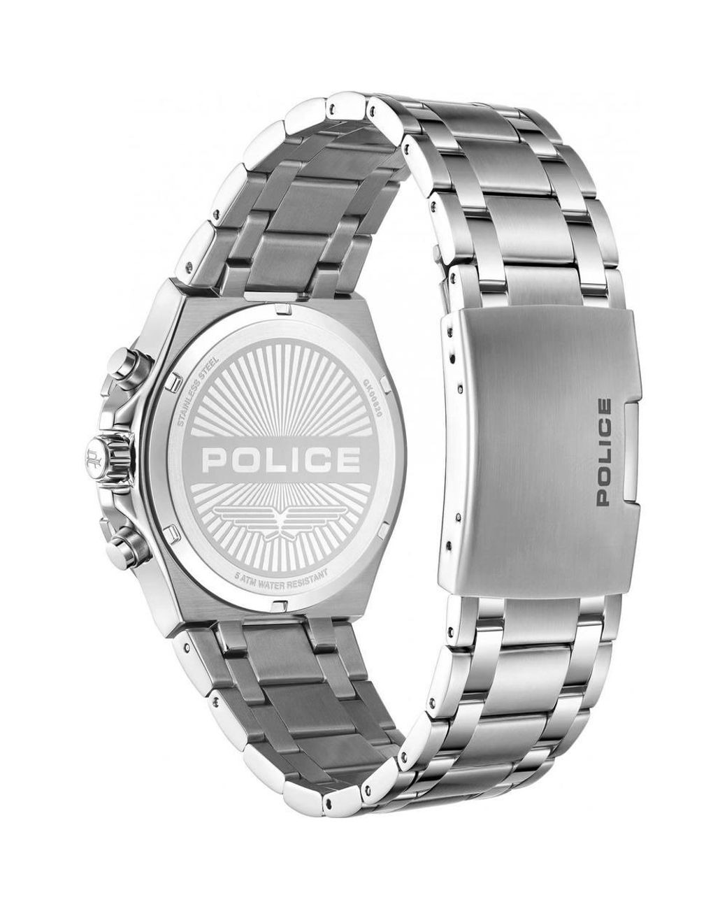 Police Metallic Pewgk0082006 Guardian 53Mm Quartz Watch for men