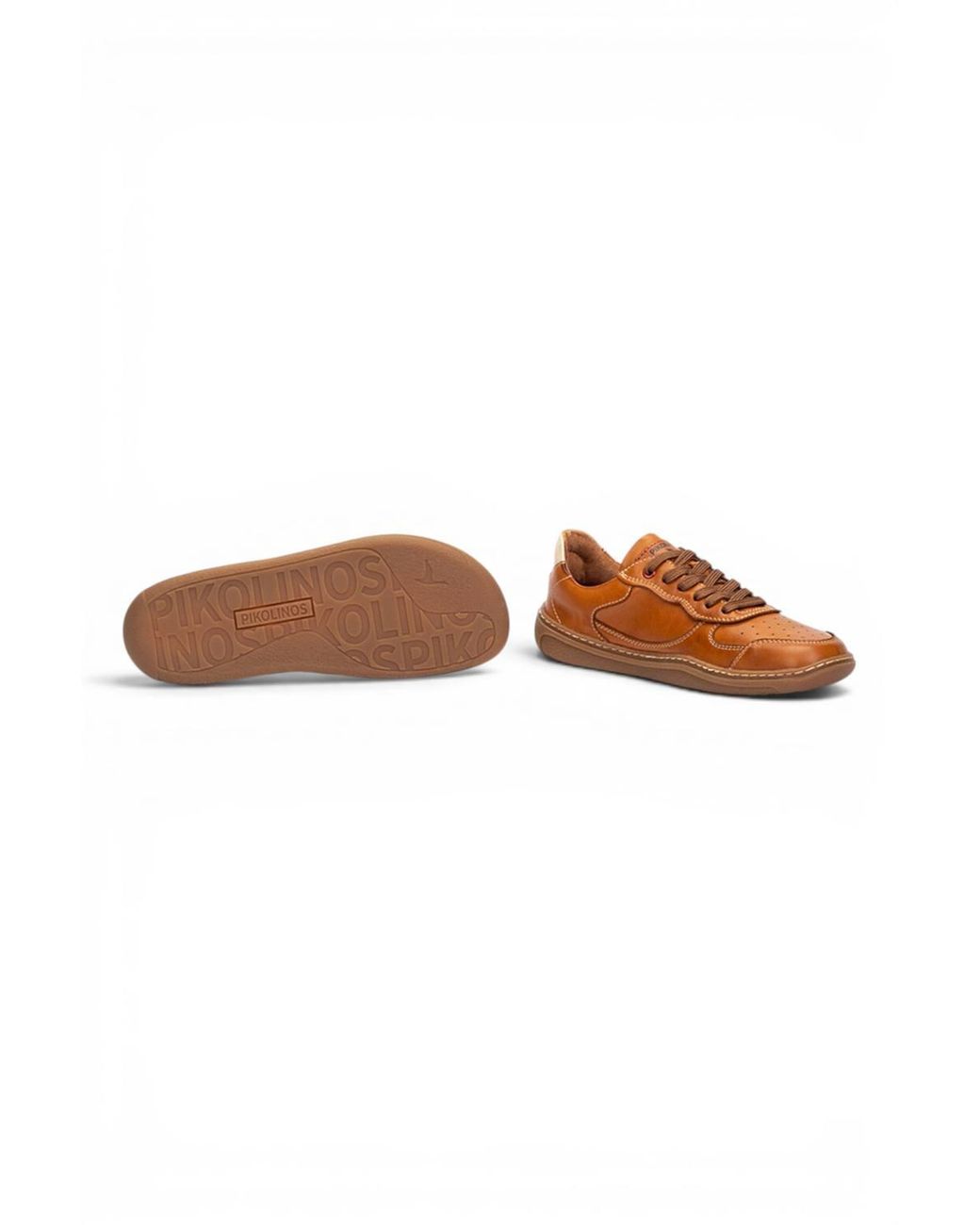 Infinity Leather Brown Leather Sneakers Trainer Barefoot Shoes