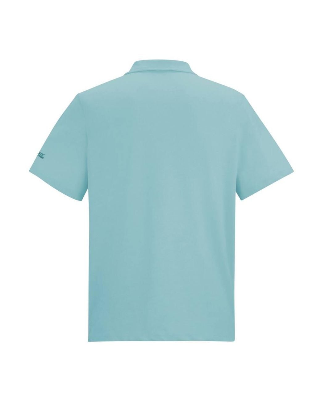 Regatta Green Hadvo Open Neck Cotton Polo for men