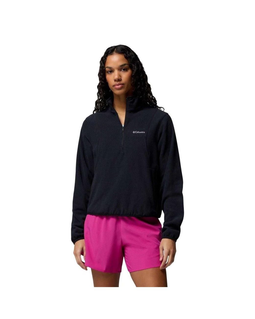 Columbia Red Vital Half Zip Fleece Top