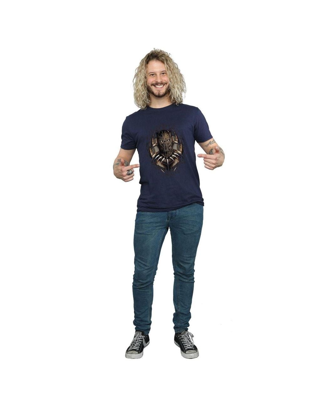 Marvel Blue Panther Killmonger T-Shirt for men