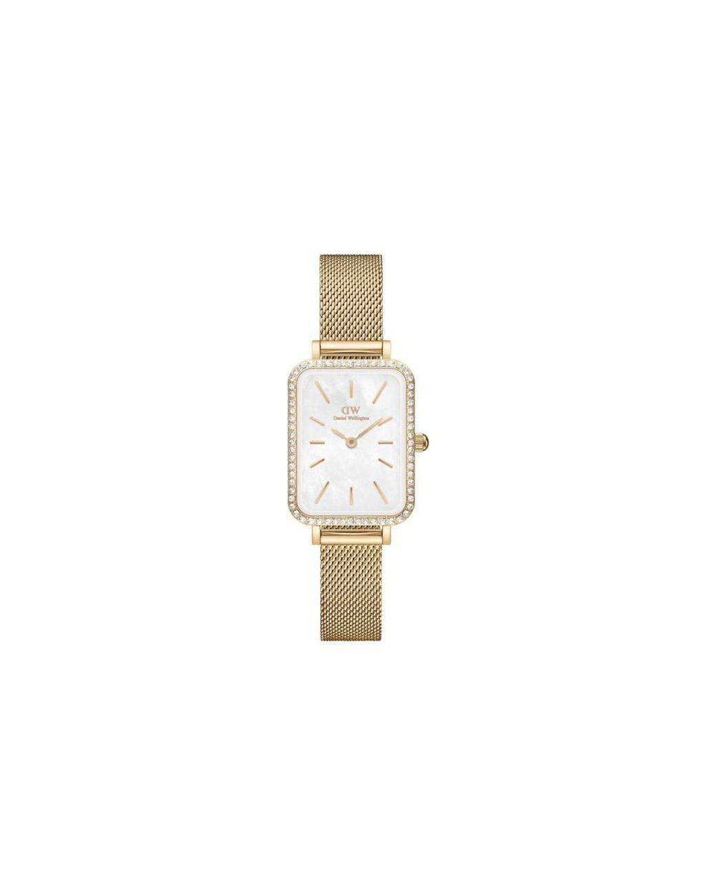 Daniel Wellington Metallic Dw00100668 Quadro 20Mm Quartz Watch