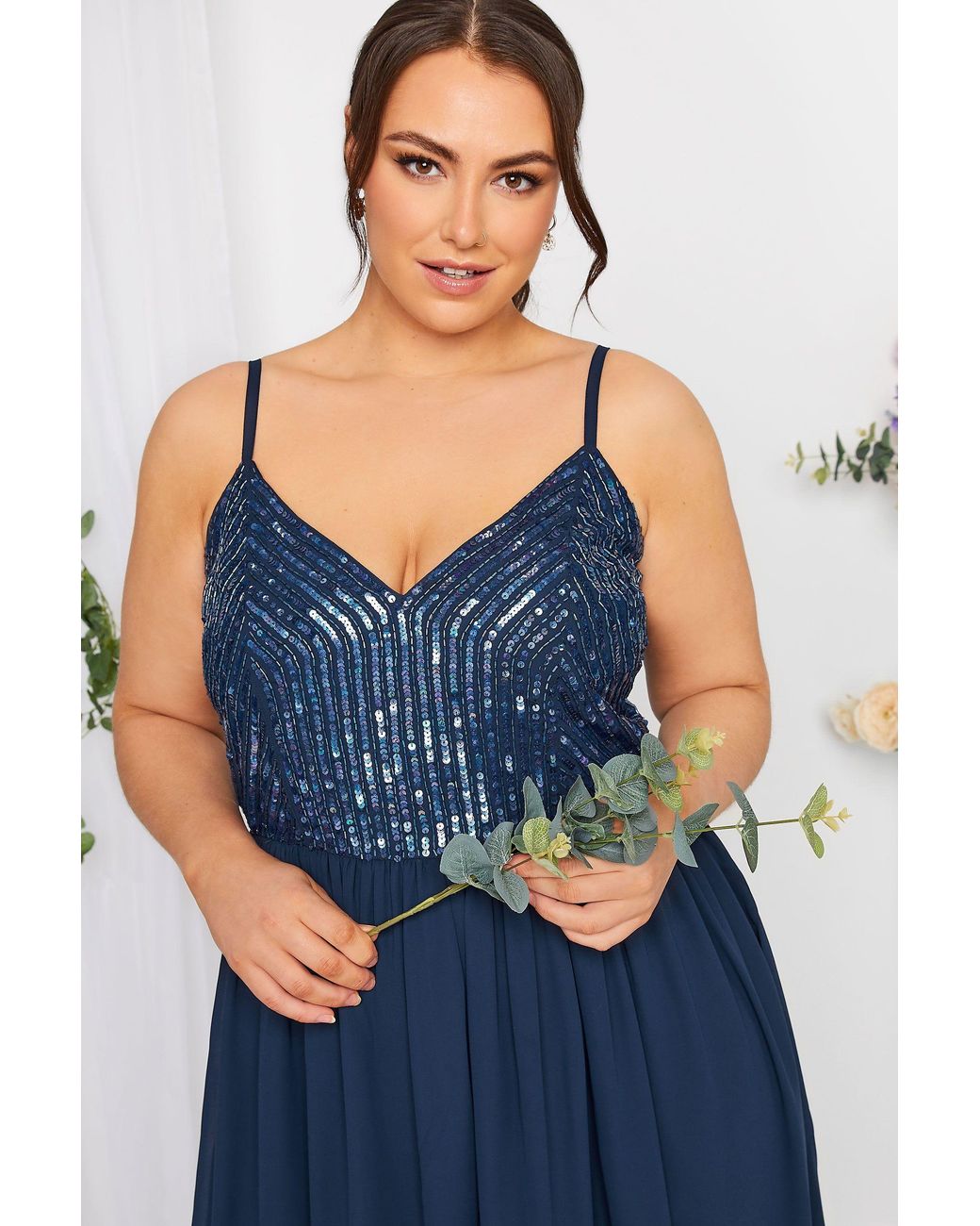 Yours Blue Maxi Dress