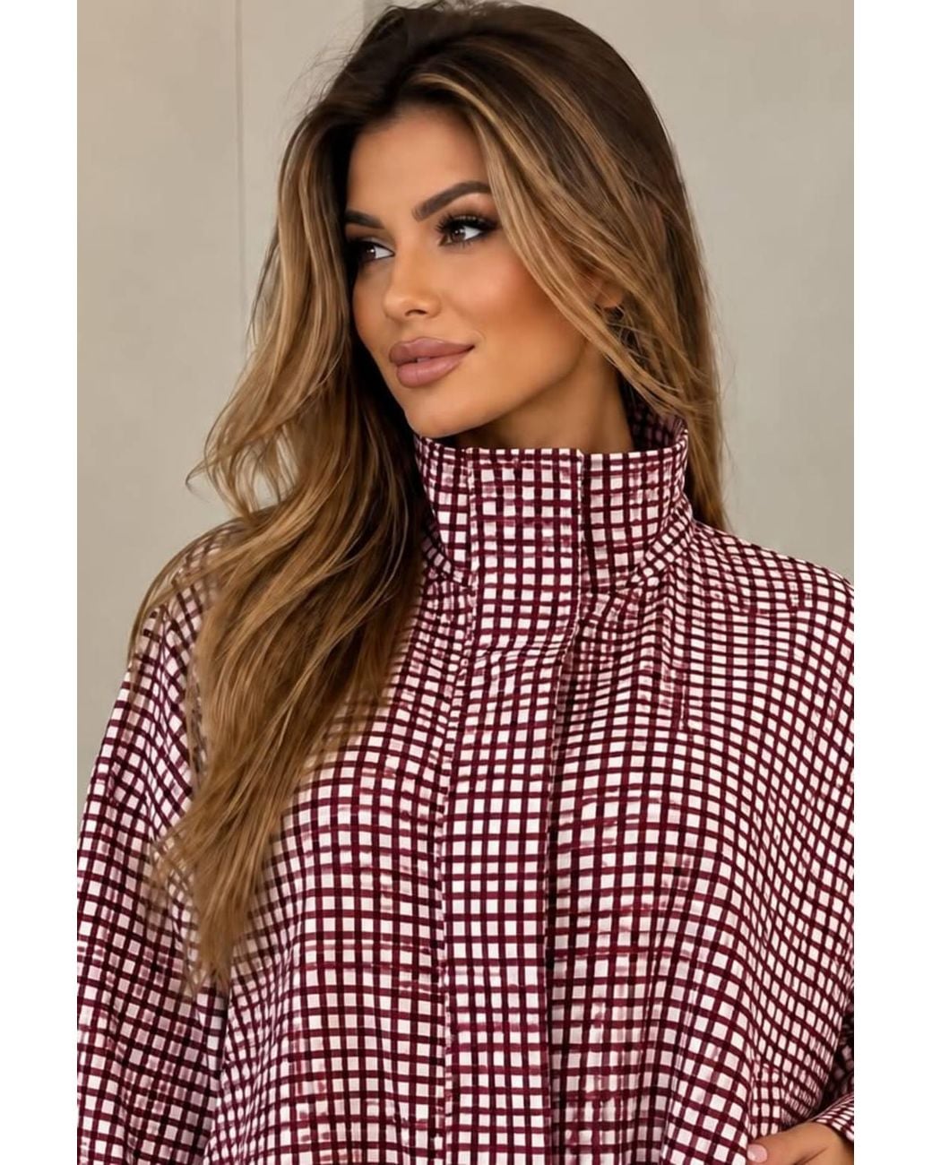 Stylewise Red Check Print