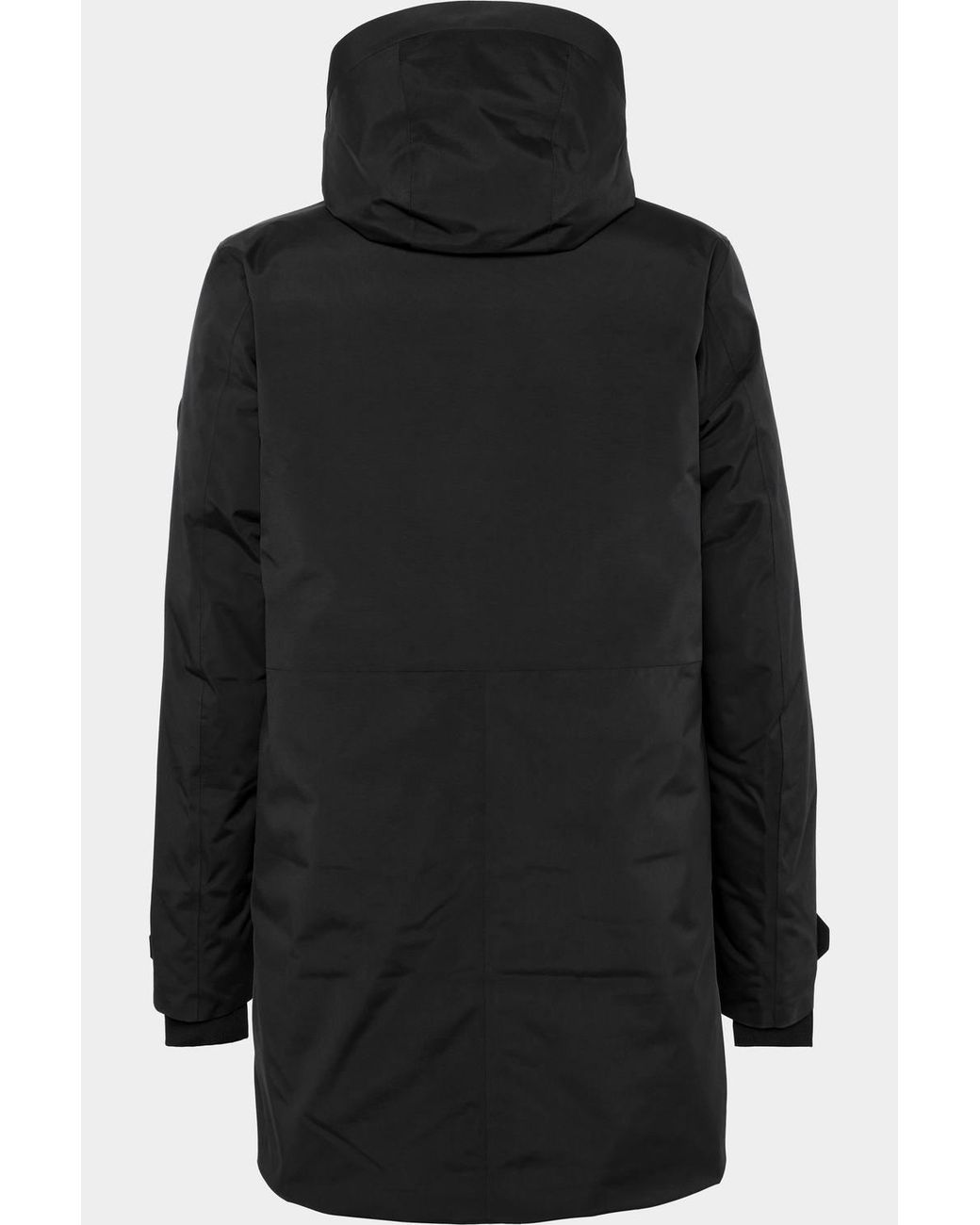 Didriksons Black Hektor Waterproof Breathable Padded Winter Parka for men