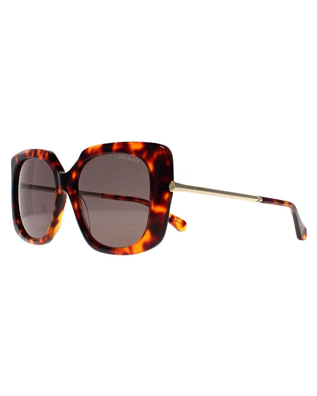 Ted Baker Brown Square Tortoise Tb1732 Heather