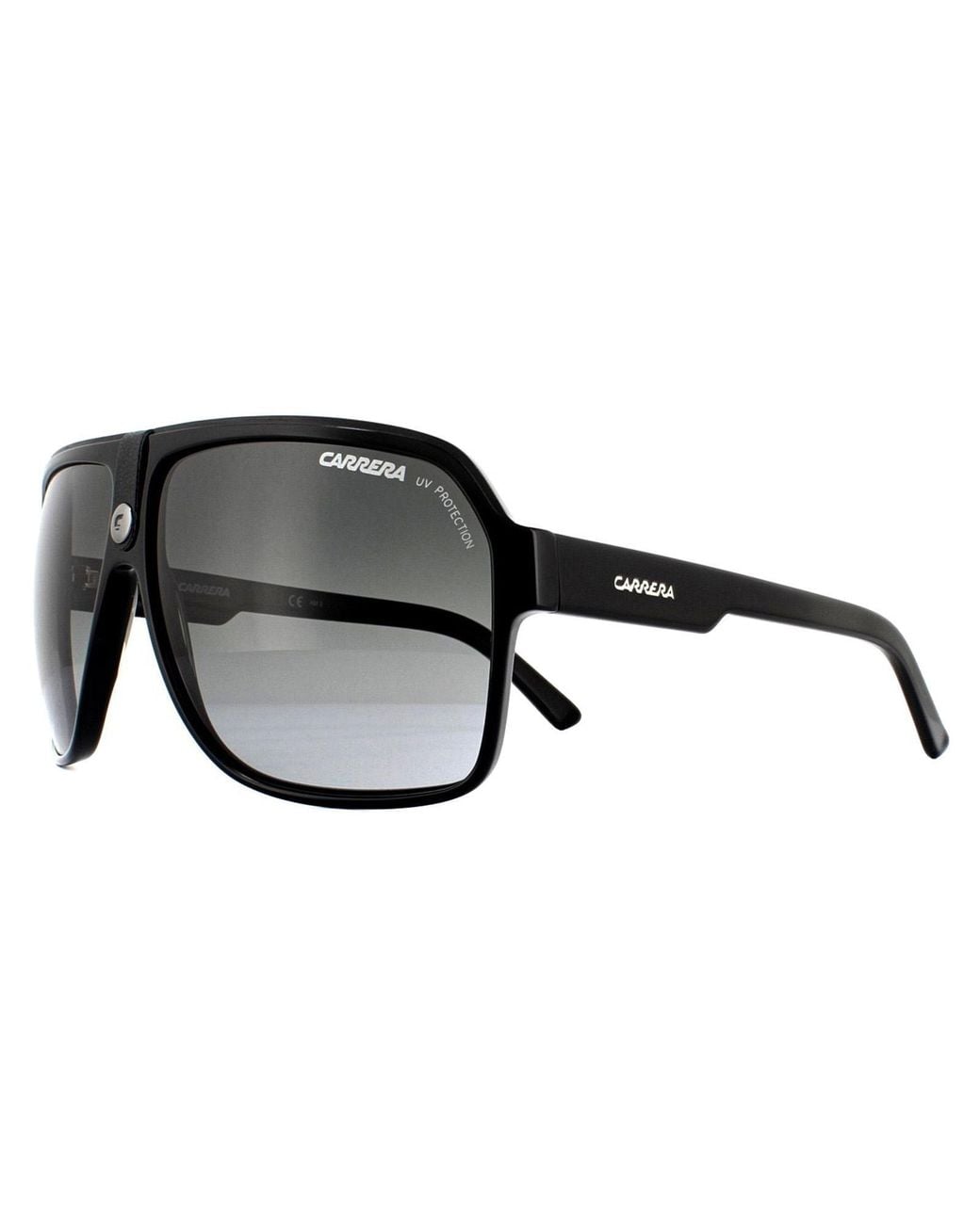 Carrera Gray Aviator Gradient Sunglasses