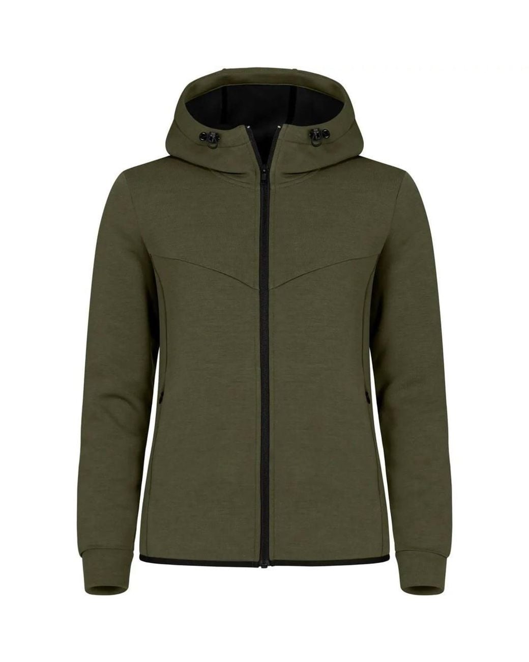Clique Green Hayden Hooded Jacket
