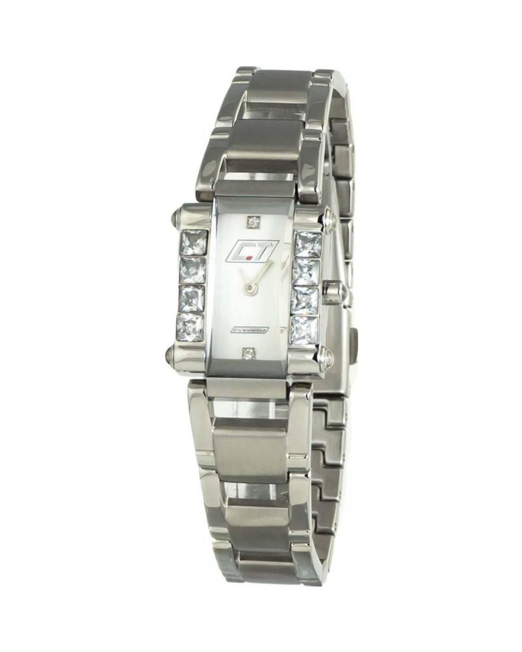 Chronotech Metallic Cc7040Ls-06M 20Mm Quartz Watch
