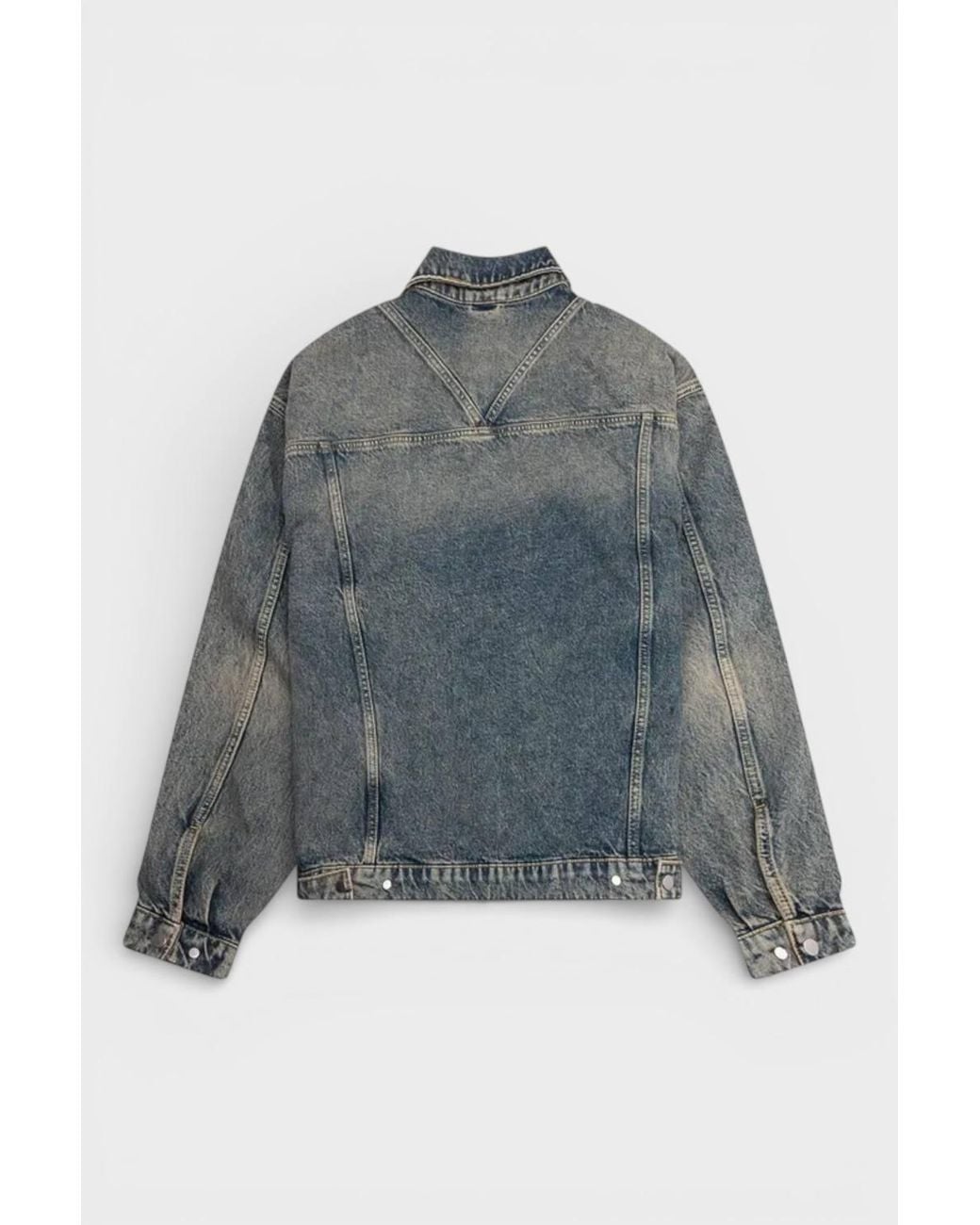 Represent Gray Clo R4 Denim Jacket Cream