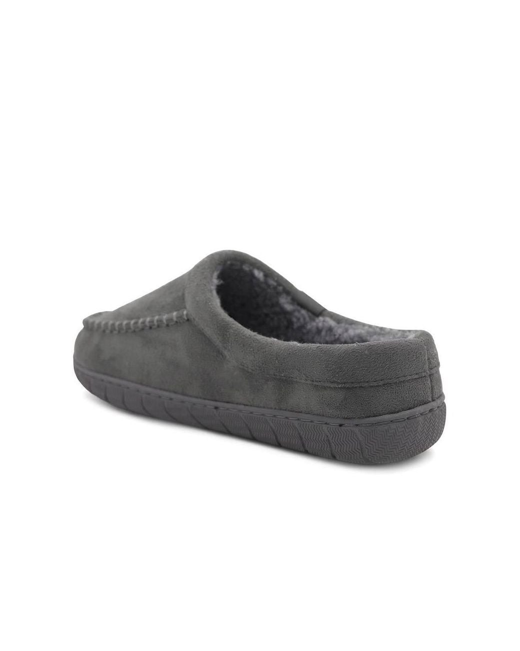 Pavers Gray Cushioned Mule Slippers for men
