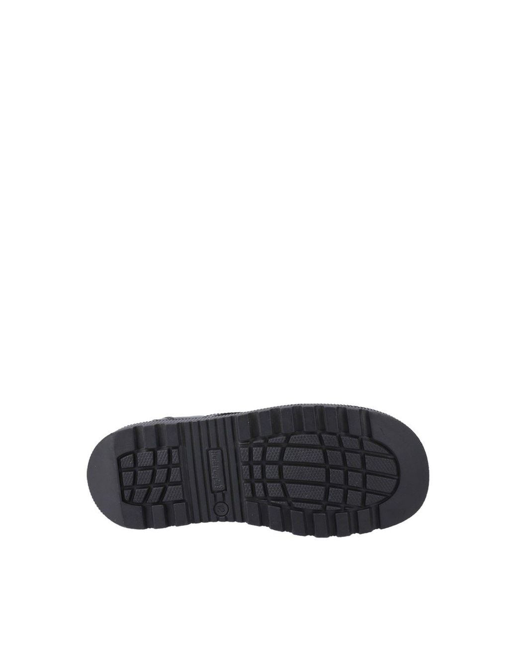 Hush Puppies Black Keeley Lace Up Patent Junior