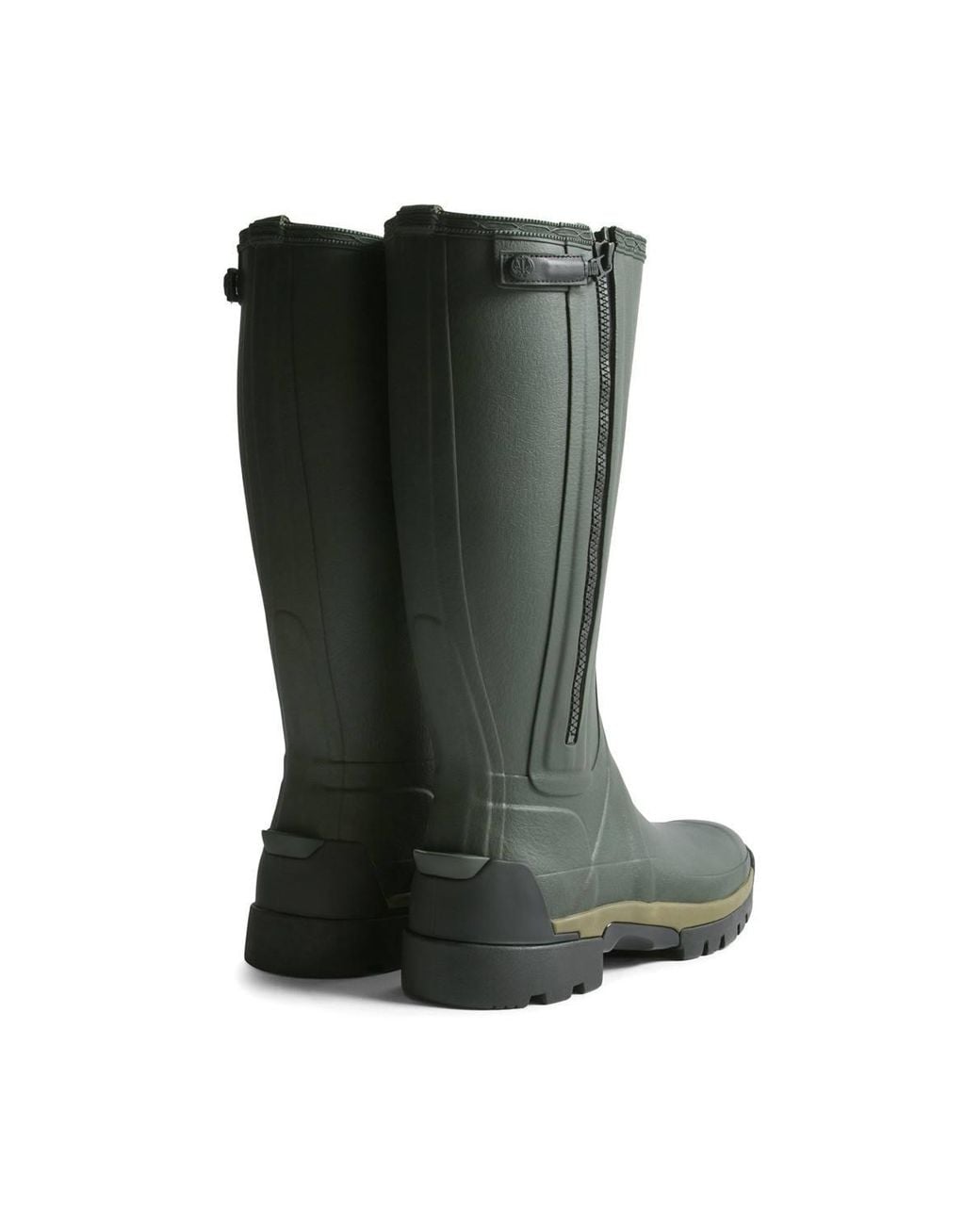 Hunter Green Balmoral Tall Zip Up Tech Boot for men