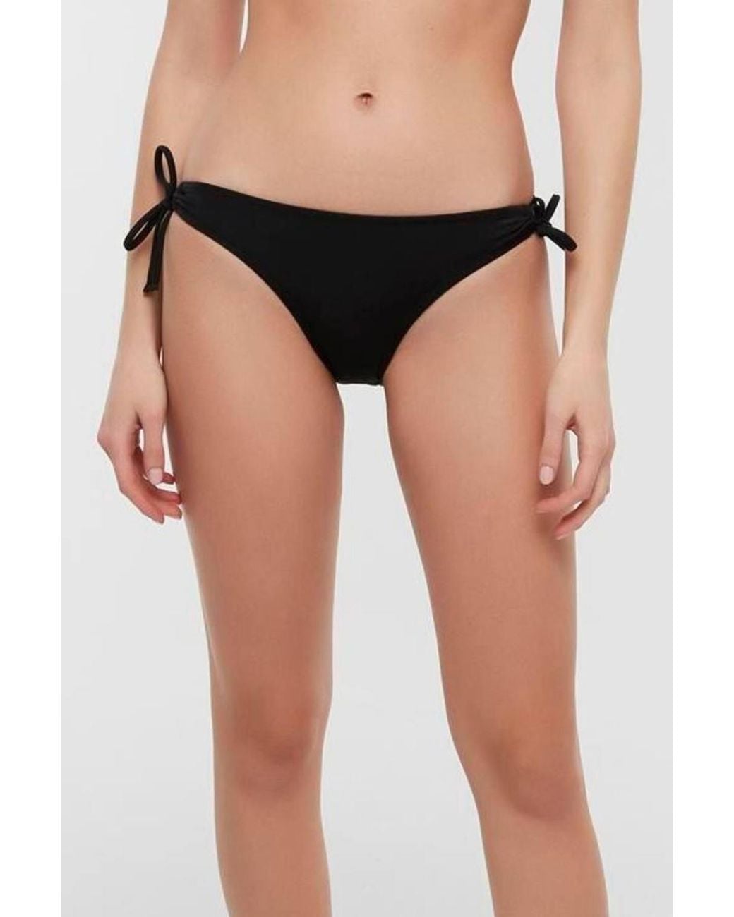 Penti Black Basic Side-Tie Bikini Bottom