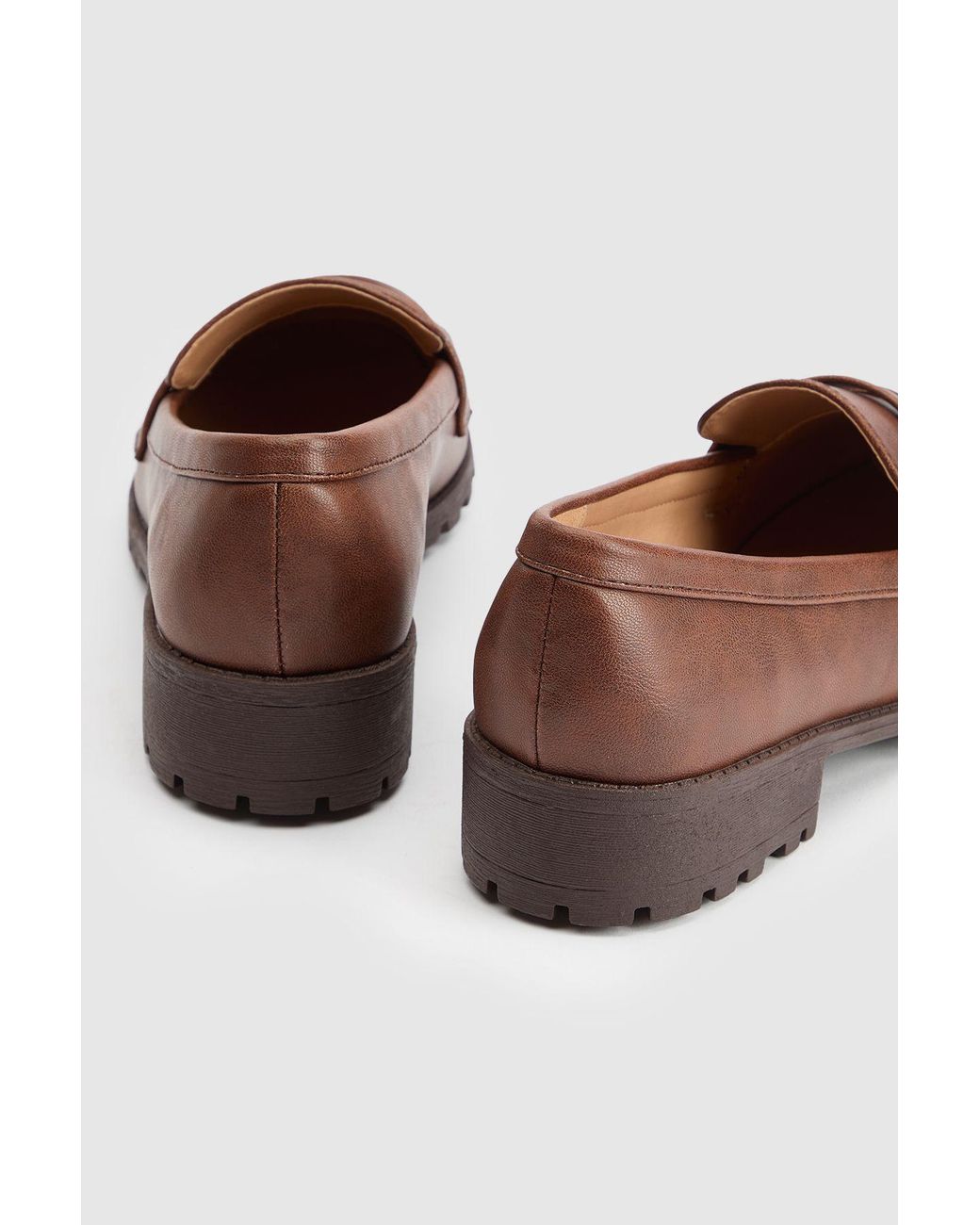 Dorothy Perkins Blue Leoni Chunky Loafers