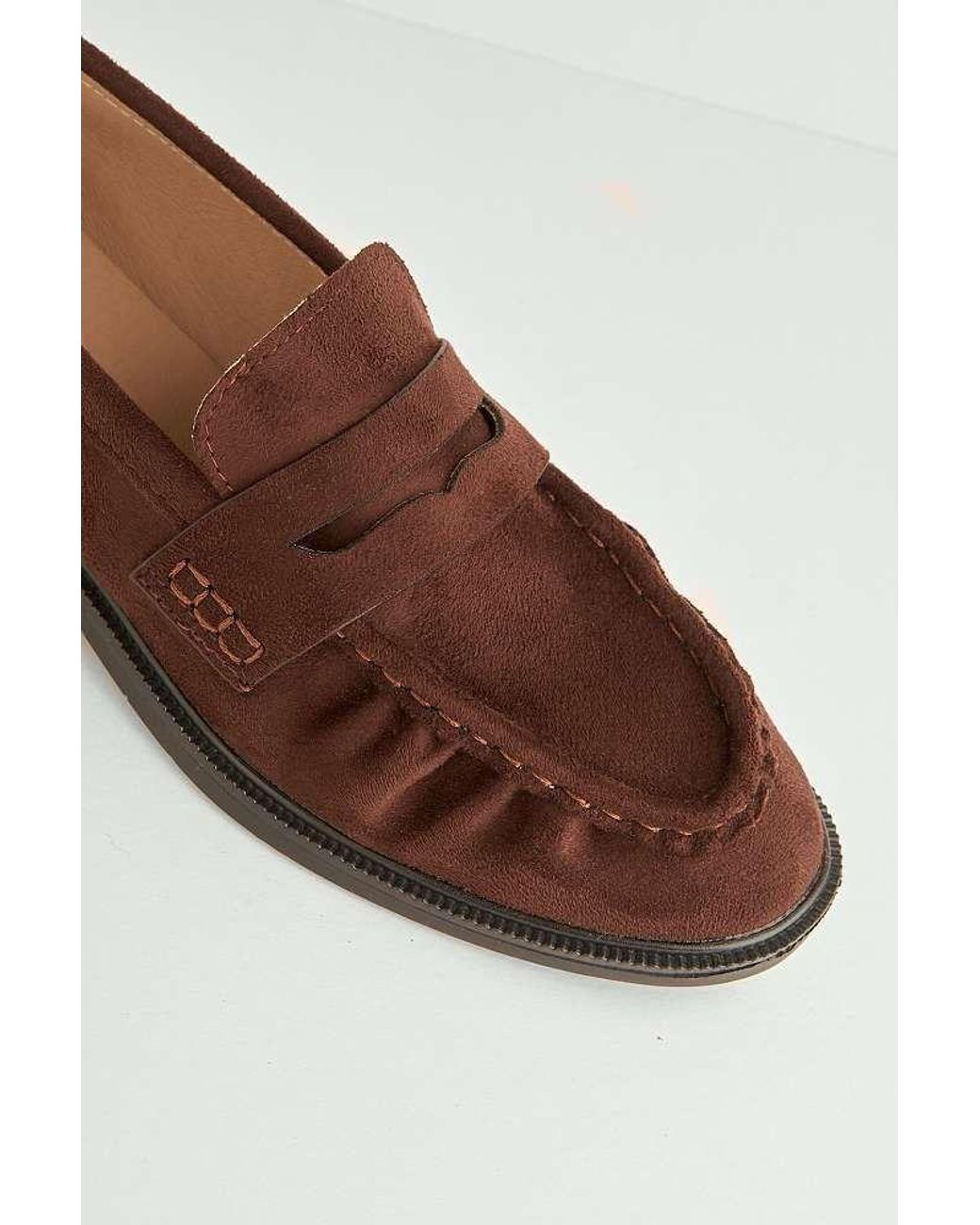Miss Diva Black Haisley Plain Silp On Loafer With Band