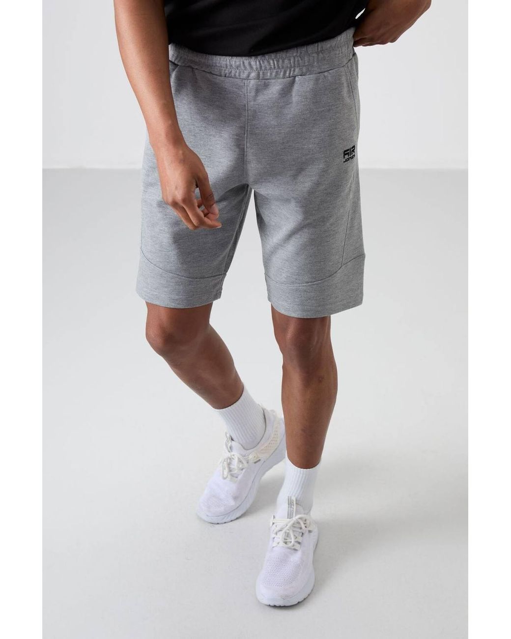 TOMMY LIFE Blue Pull-On Sweat Shorts for men