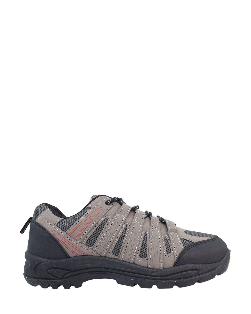 Chums Gray Wide Fit Lace Walking Shoe for men