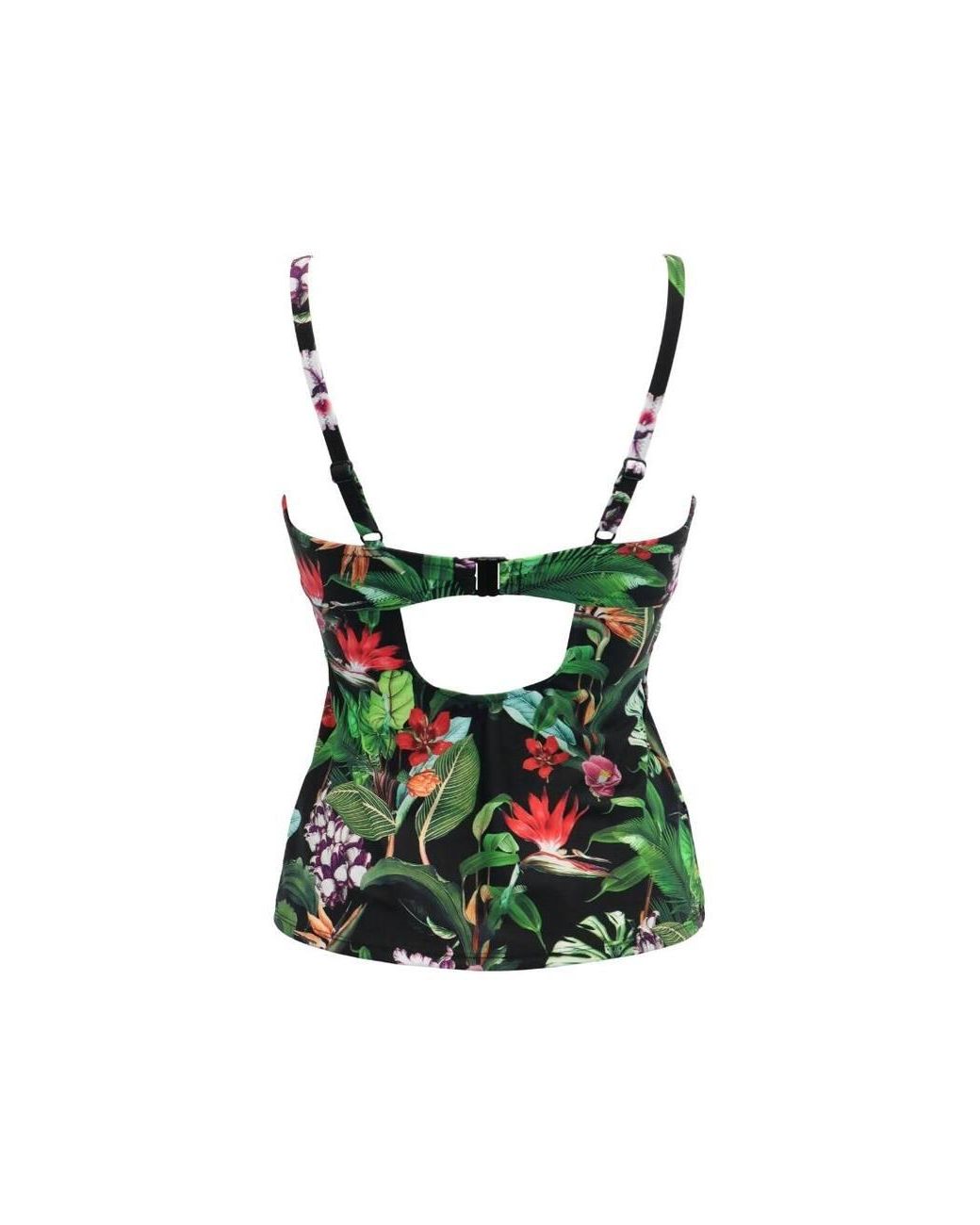Pour Moi Green Palermo Padded Tankini Top