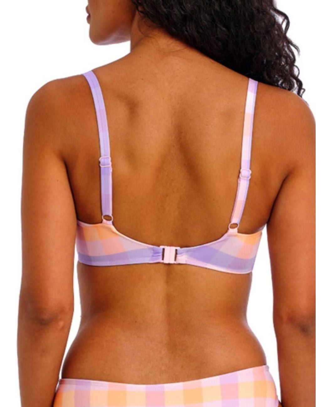 Freya Purple Harbour Island Plunge Bikini Top