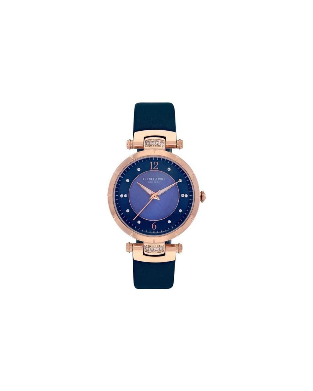 Kenneth Cole Blue Kc50963002 Classic 34Mm Quartz Watch