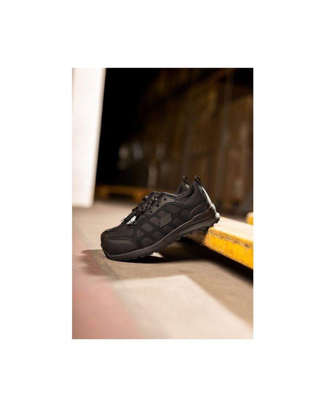 Skechers Black Bulklin Ayak Safety Shoes