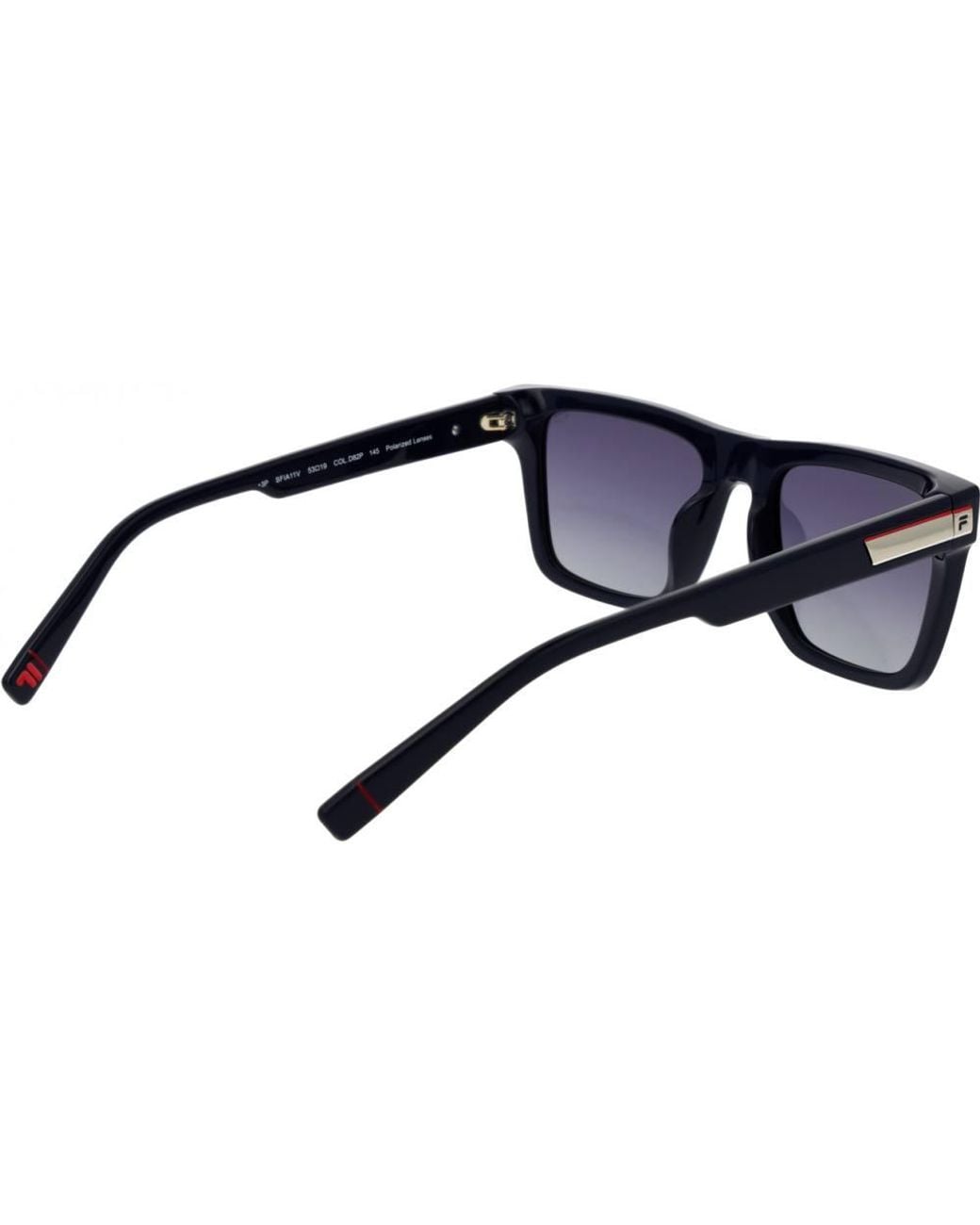 Fila Blue Sfia11V 53D82P Square/Rectangle Sunglasses for men