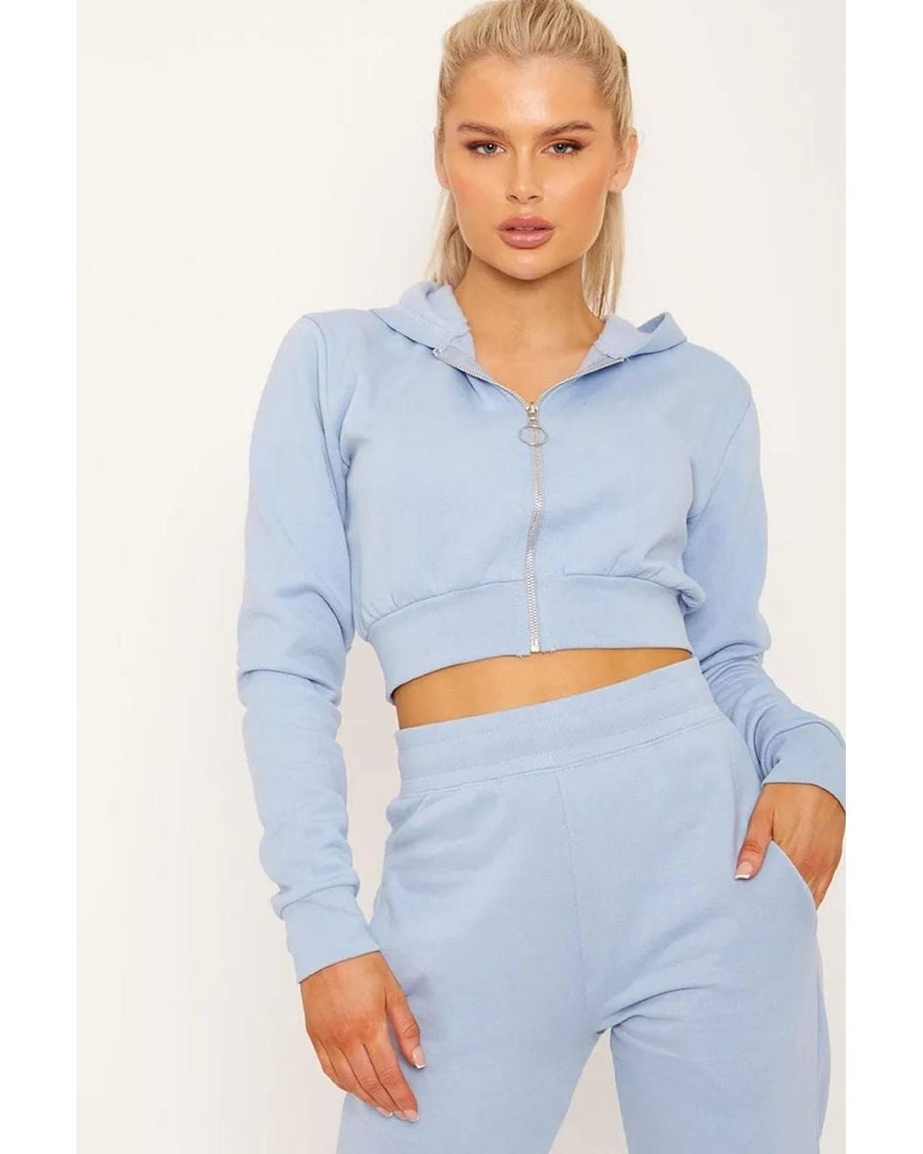 Stylewise Blue Fleece Zip Up