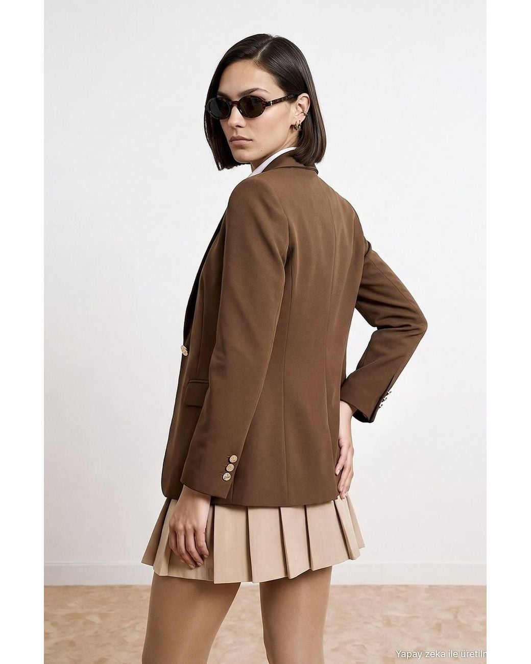 Dilvin Brown Jacket
