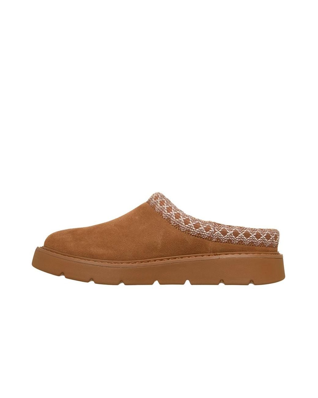 Skechers Brown Keepsakes Cozy Cascade Open Back Slippers Chestnut