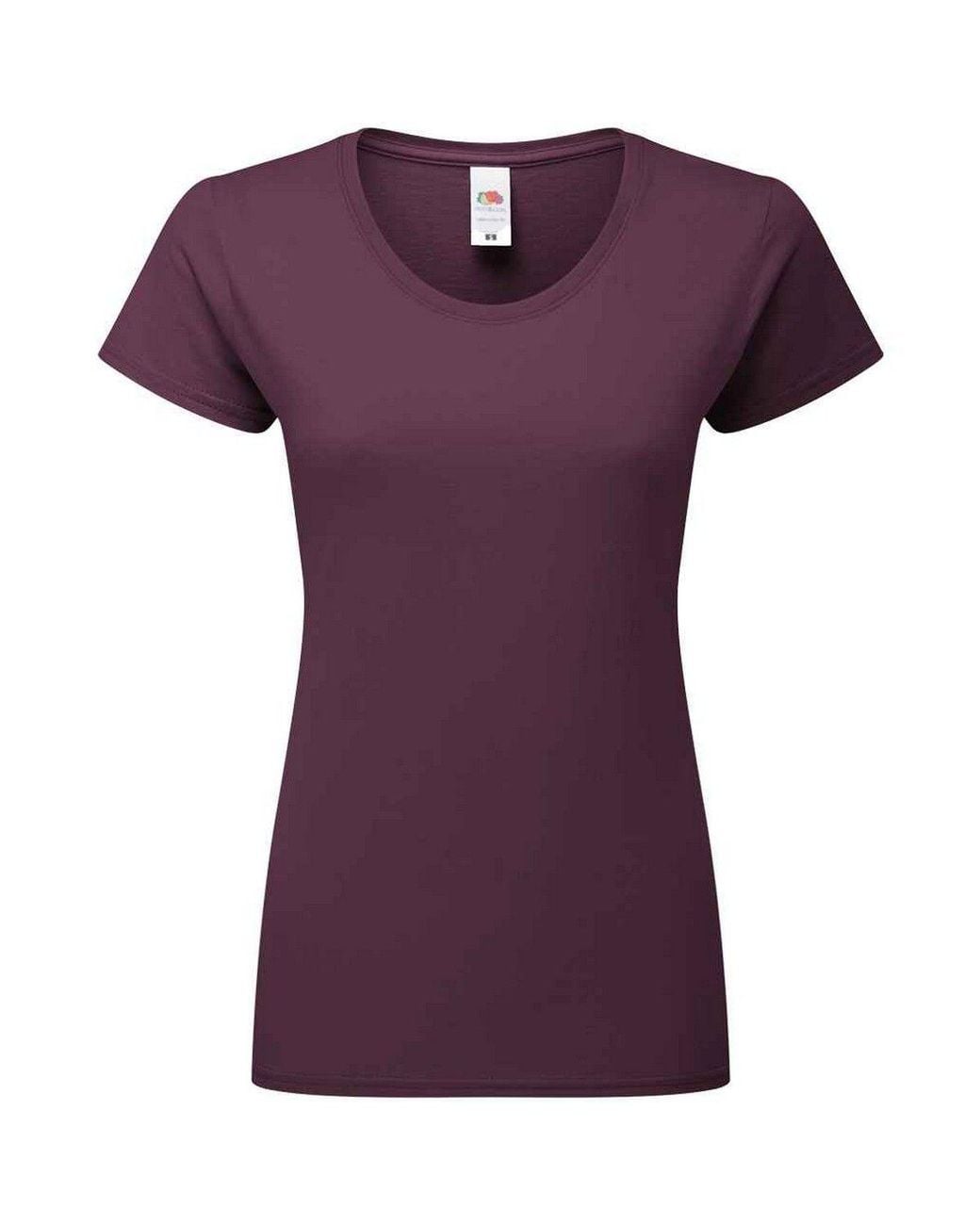 Fruit Of The Loom Purple Fit Ringspun Premium T-Shirt