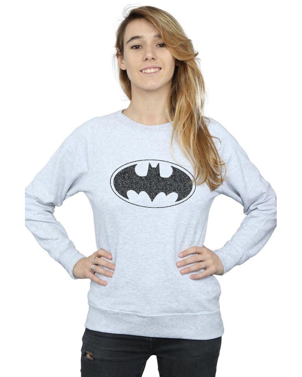 Batman sweatshirt womens clearance