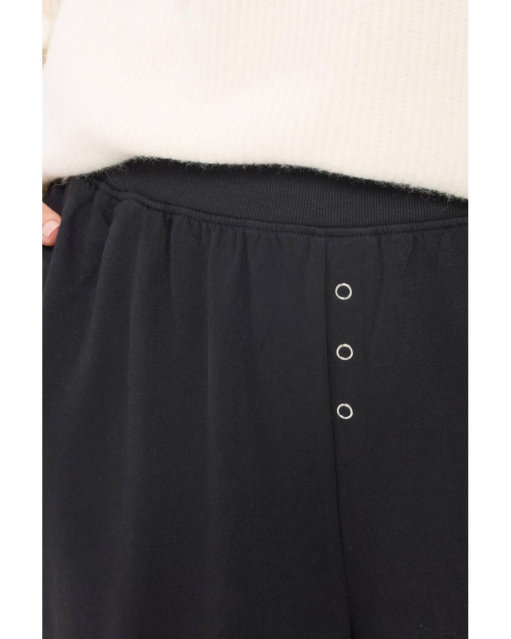 Yours Blue Popper Detail Joggers